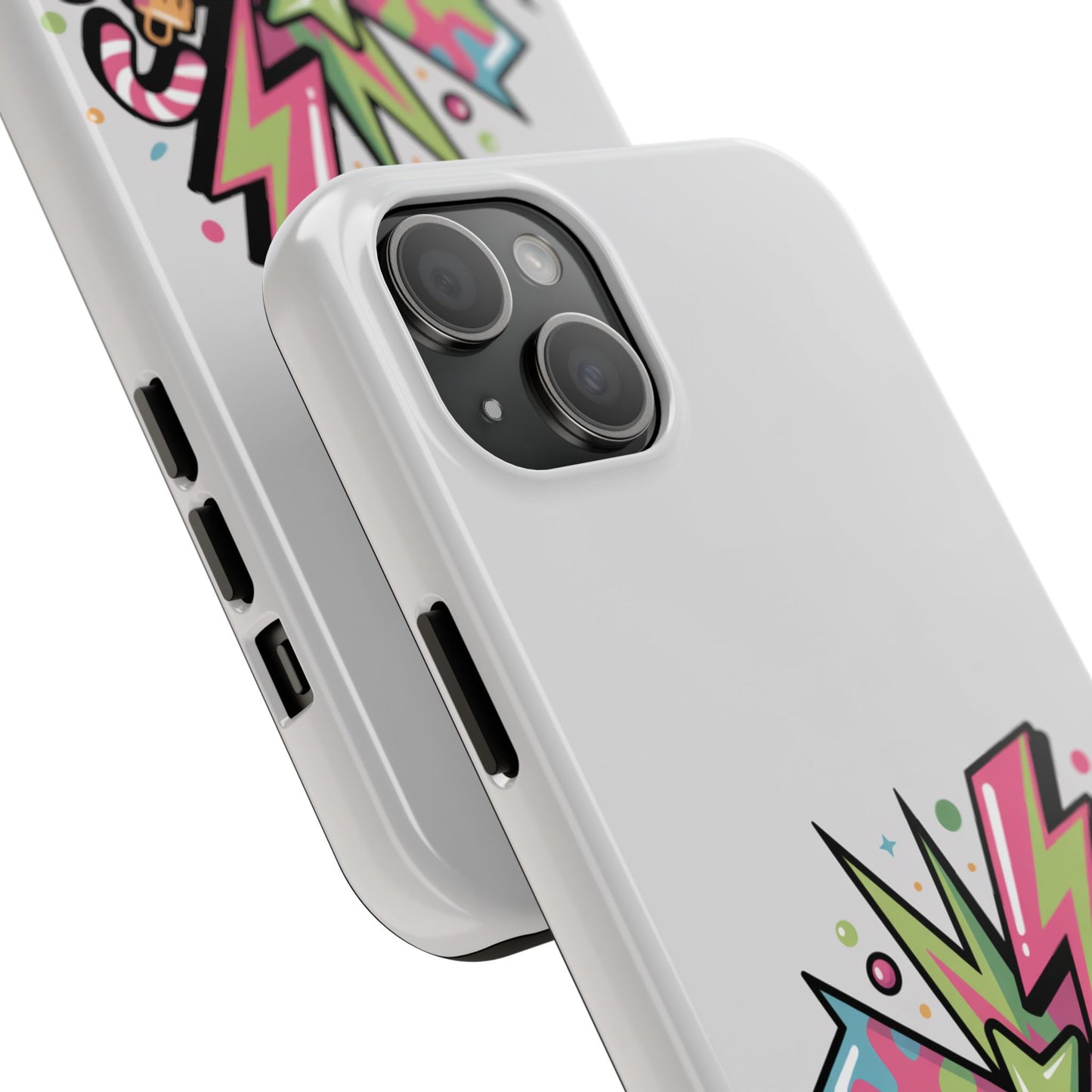 Colorful Explosion Retro Christmas Tough Phone Case