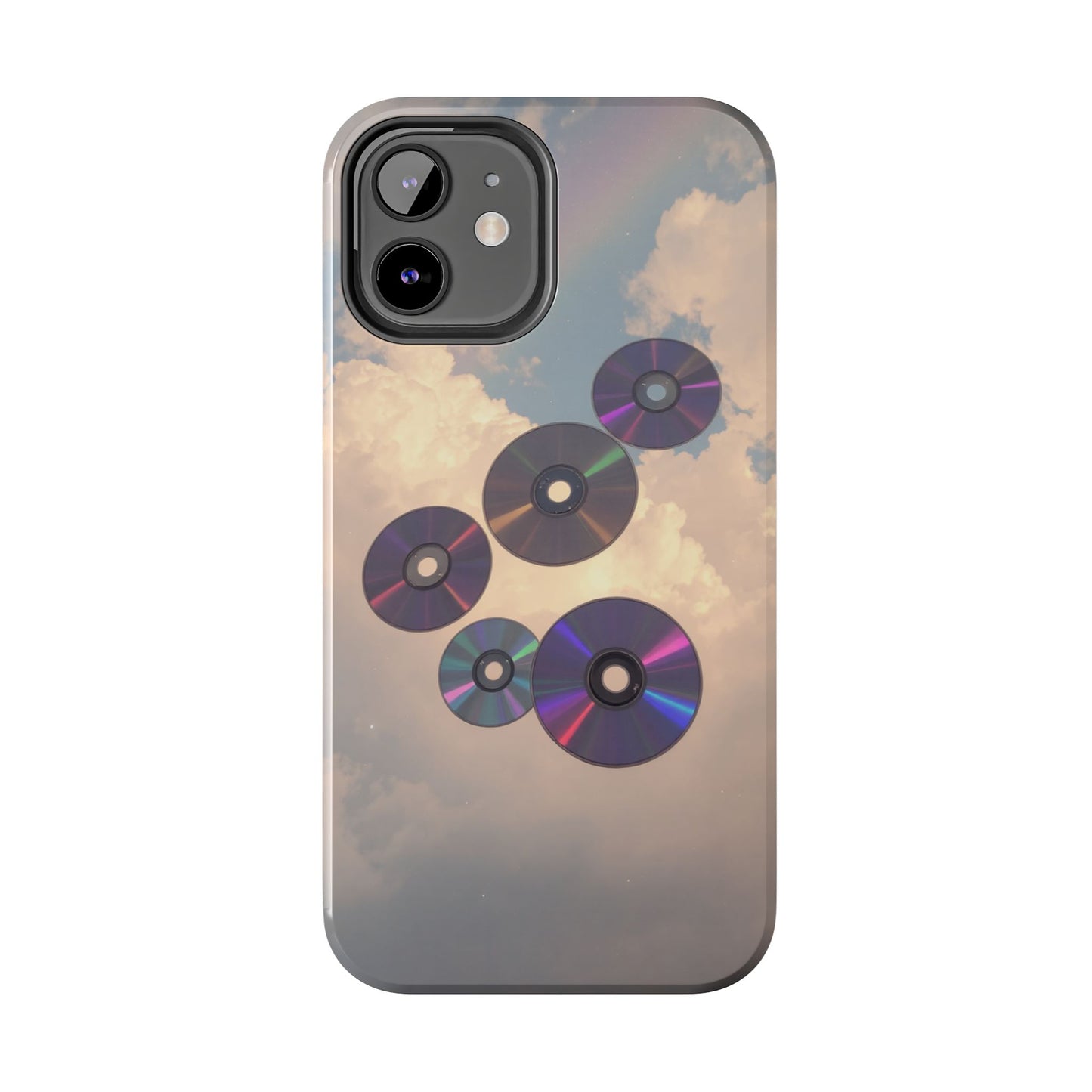 Vibrant Cloud CD Tough Phone Case - Durable and Stylish