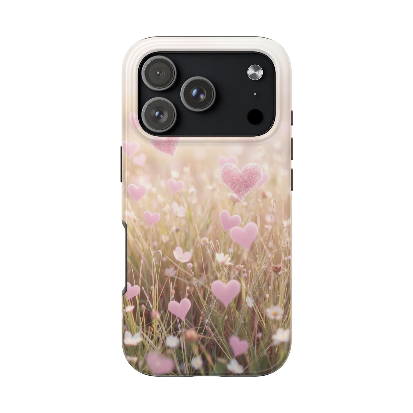 Romantic Hearts Tough Phone Case - Perfect for Lovers and Celebrations