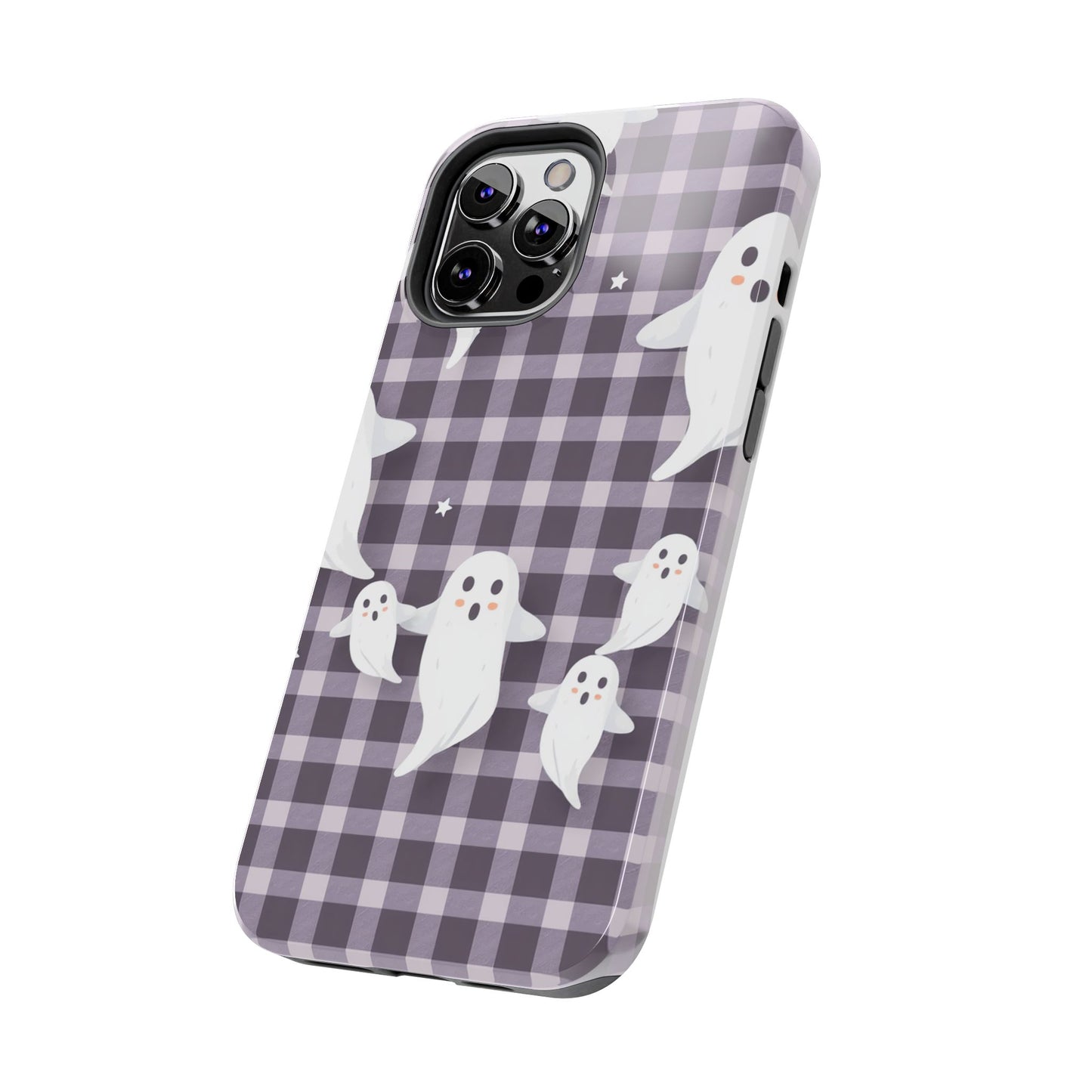 Cute Ghosts Tough Phone Case - Whimsical Halloween Design for Spooky Vibes