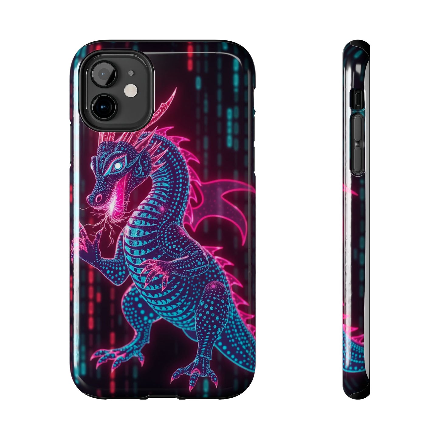 Electrifying Dragon Phone Case - Tough, Stylish Protection for Fantasy Lovers