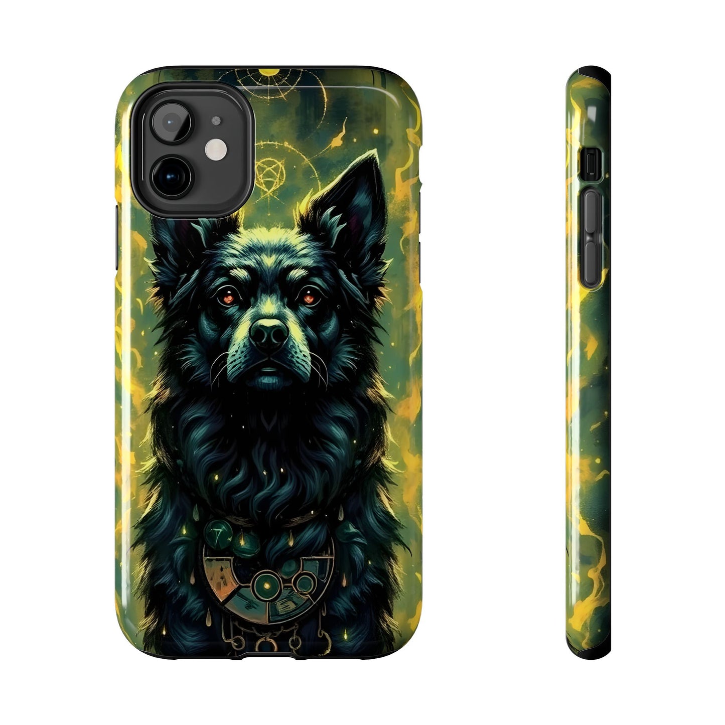 Mystical Dog Tribe Phone Case - Tough and Stylish for Pet Lovers - for iPhone