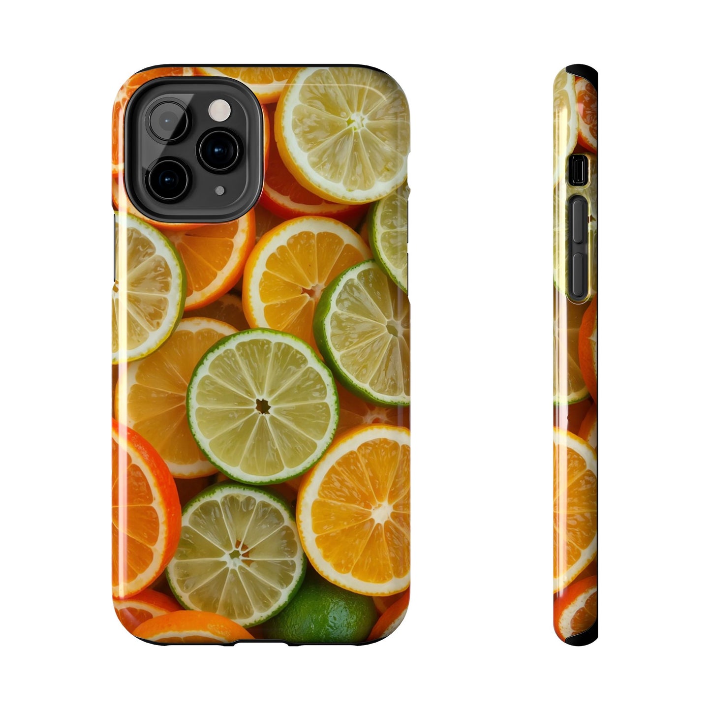 Citrus Slice Tough Phone Case – Vibrant Fruit Design for Summer Fun