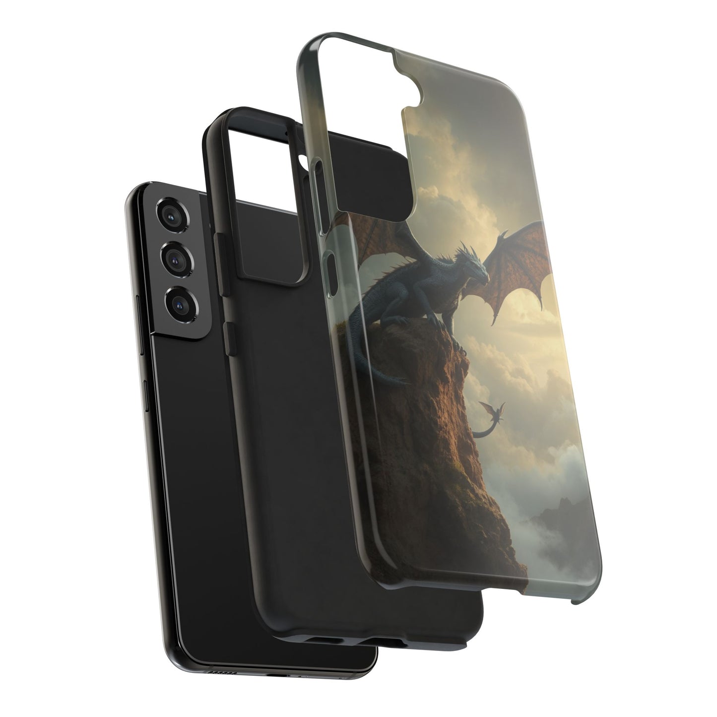 Dragon Fantasy Tough Phone Case - Durable Protection for Adventurers