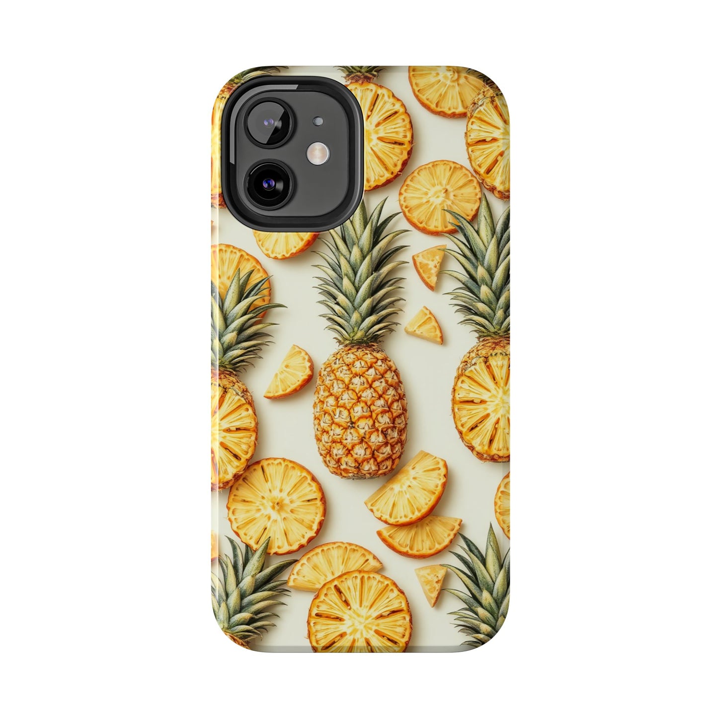 Tropical Pineapple Phone Case - Tough Phone Protector for Summer Vibes
