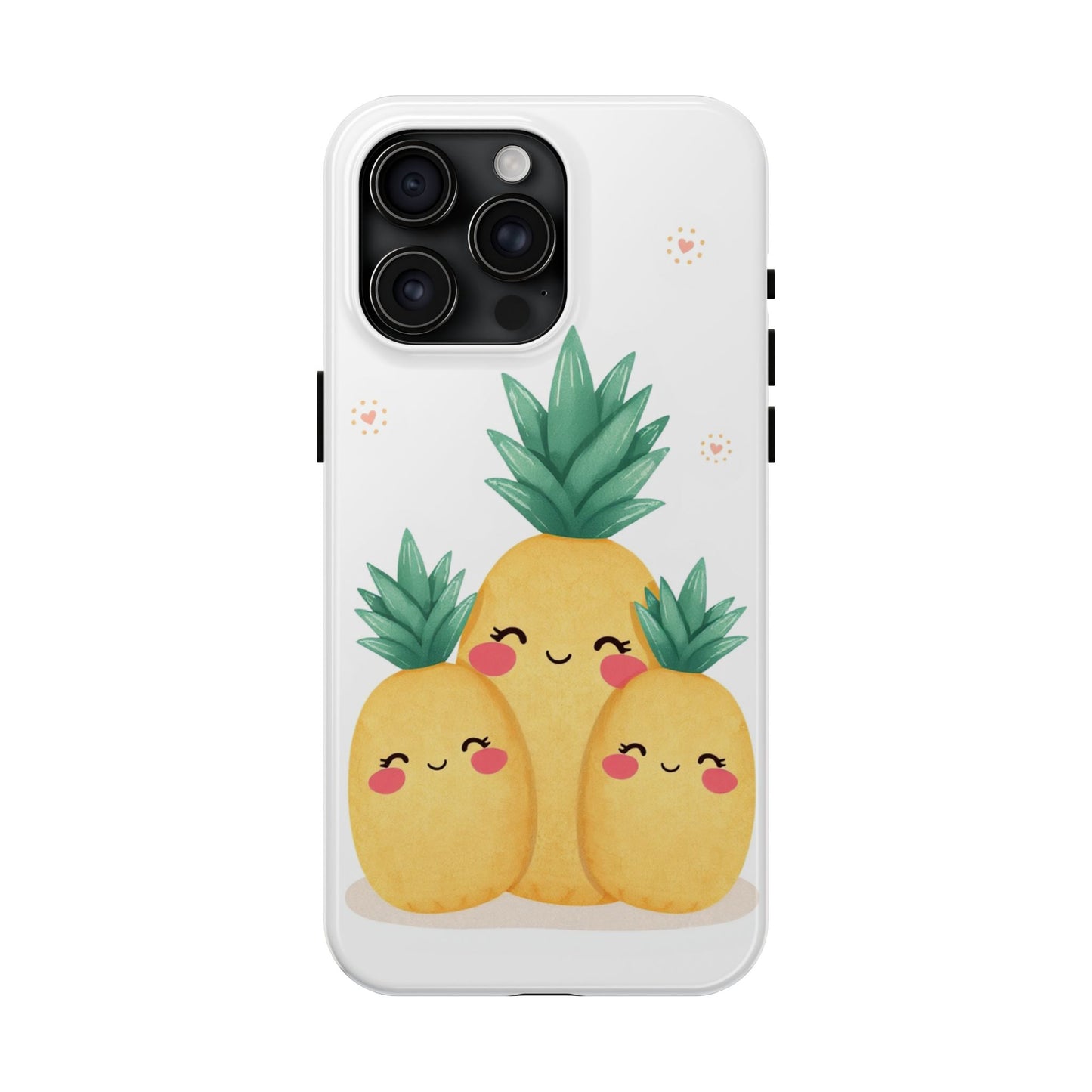 Cute Pineapple Tough Phone Cases | Fun Gift for Pineapple Lovers | Summer Vibes | Durable Phone Protection | Quirky Phone Accessory