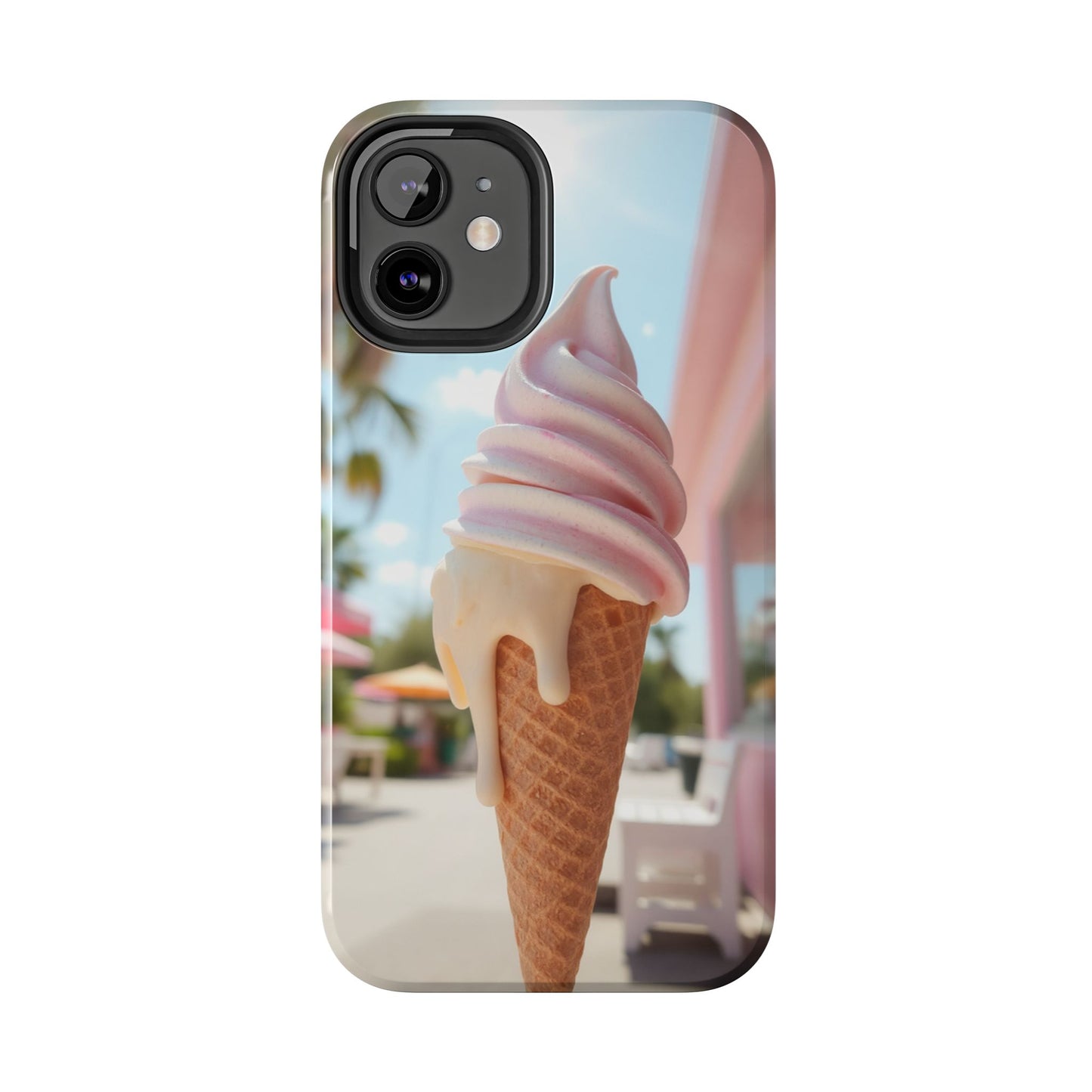 Ice Cream Cone Phone Case – Tough and Stylish Protection