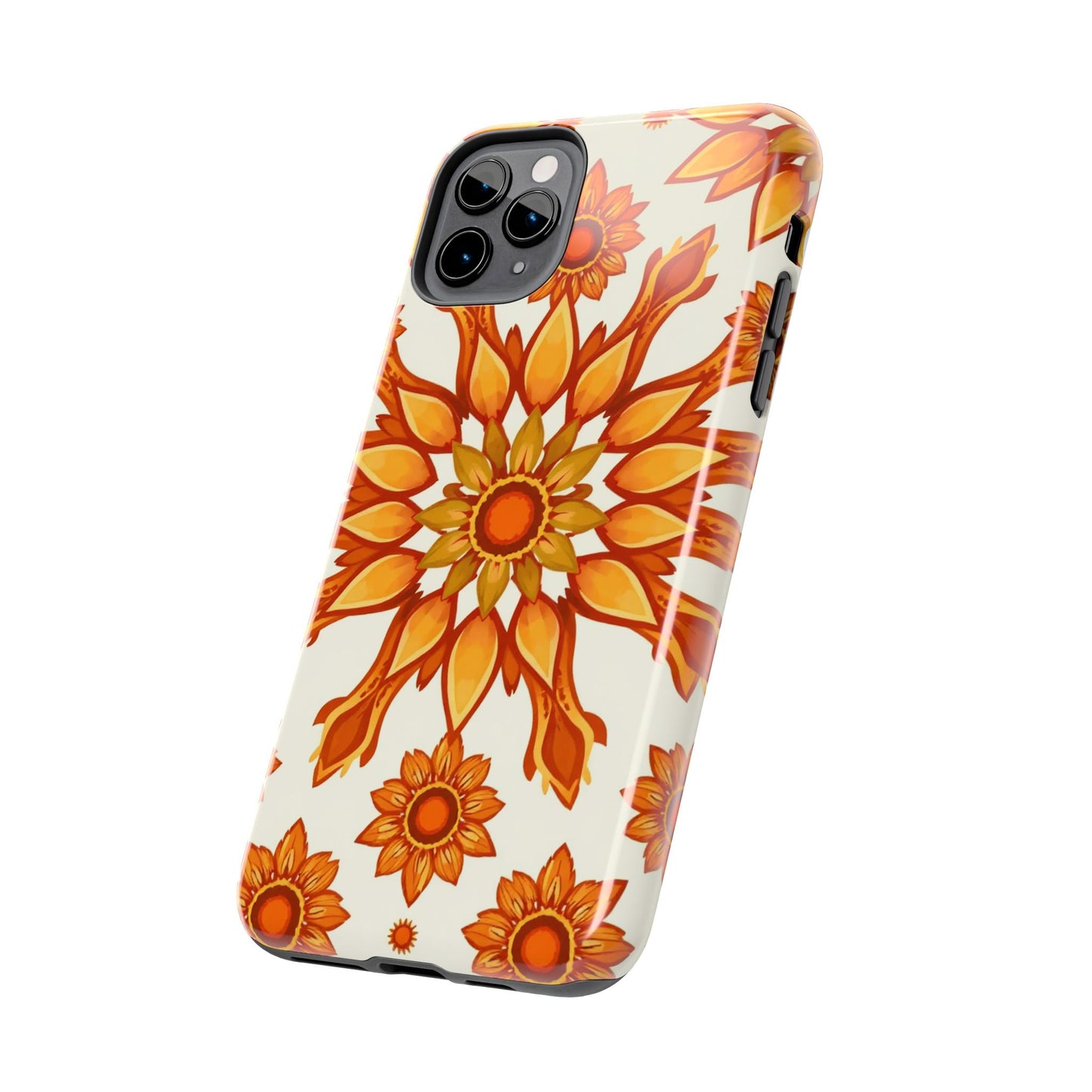 Sun Flower Soul Vibrant Floral Tough Phone Case | Durable & Stylish Protection - for iPhone