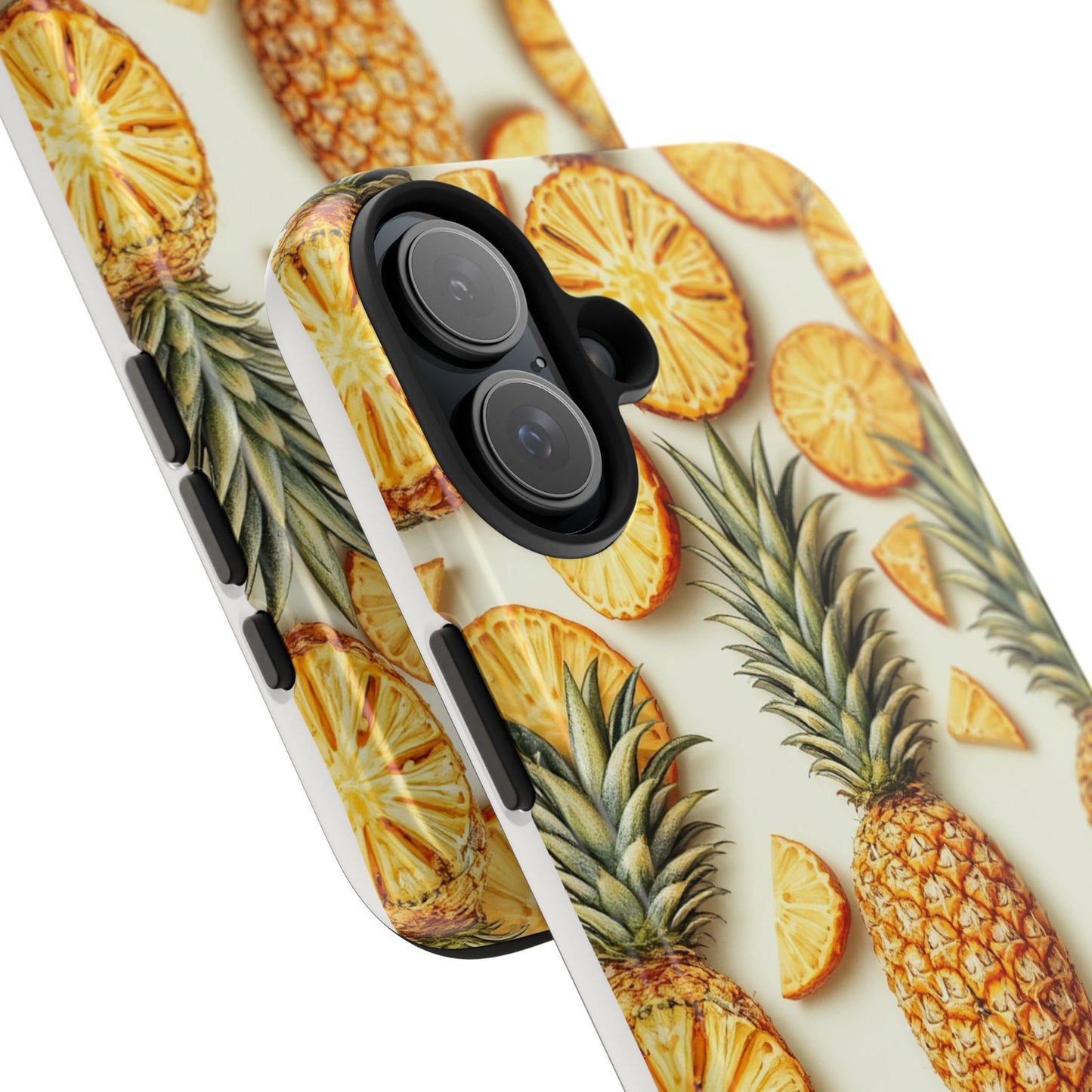 Tropical Pineapple Phone Case - Tough Phone Protector for Summer Vibes