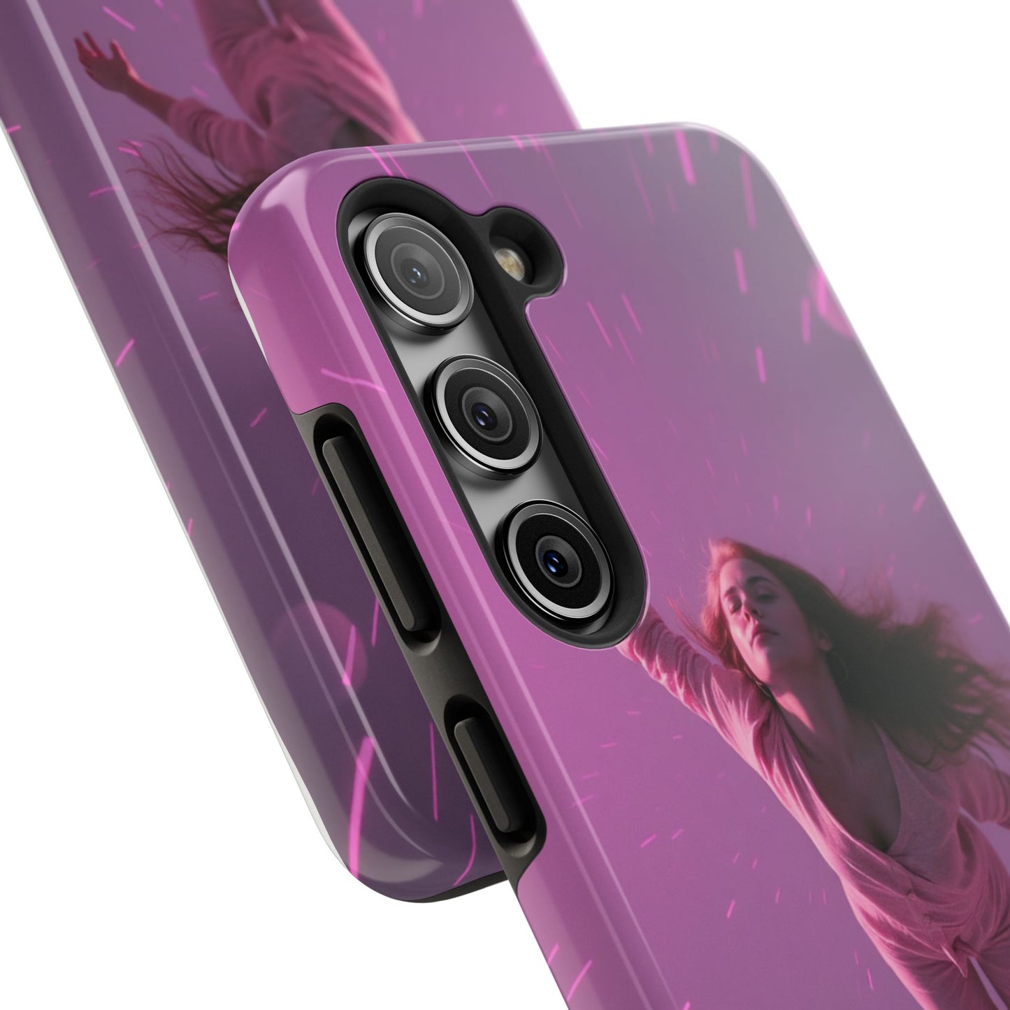 Inspirational Tough Phone Case - Cosmic Dreamer Design