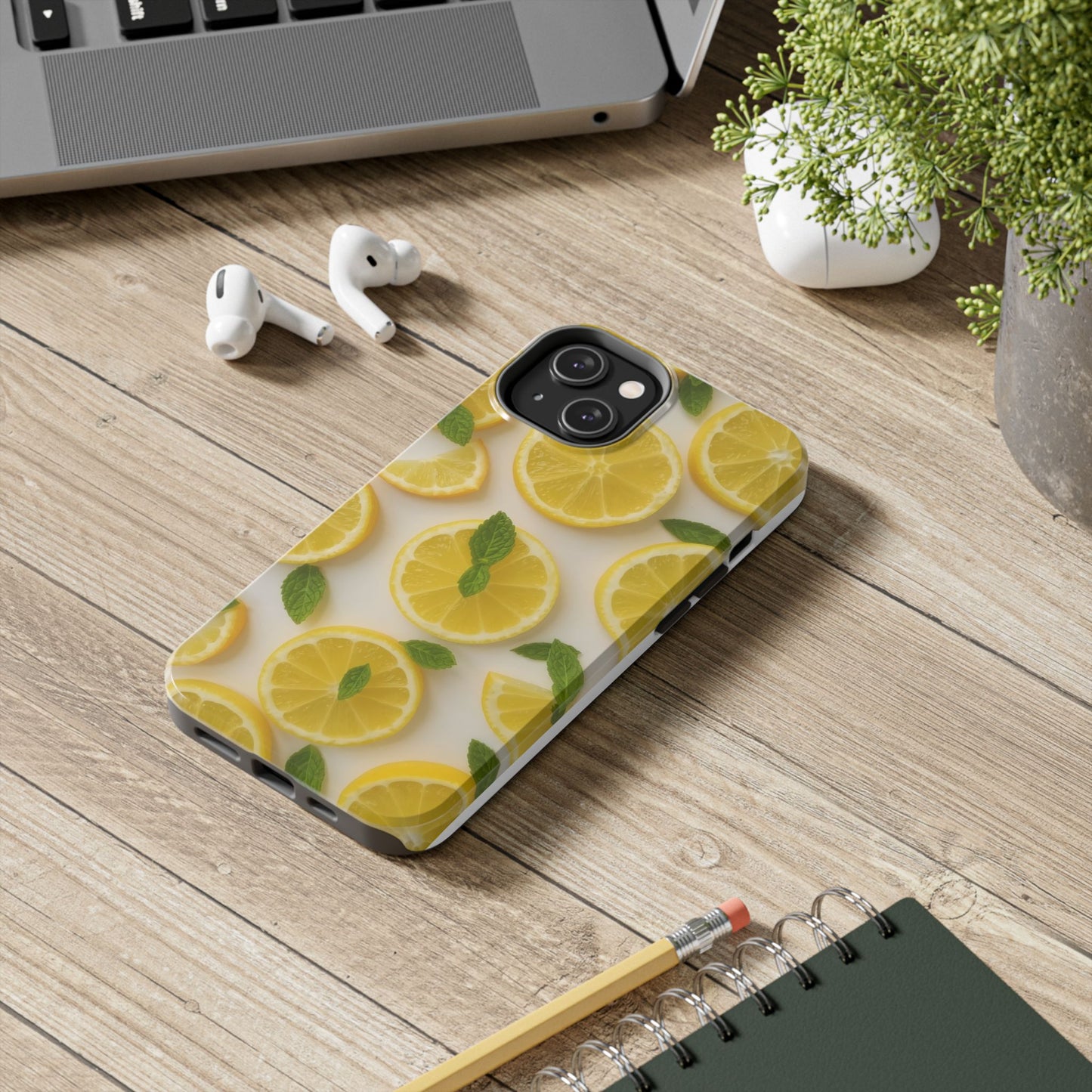 Fresh Lemons Slices - Tough Phone Case - for iPhone