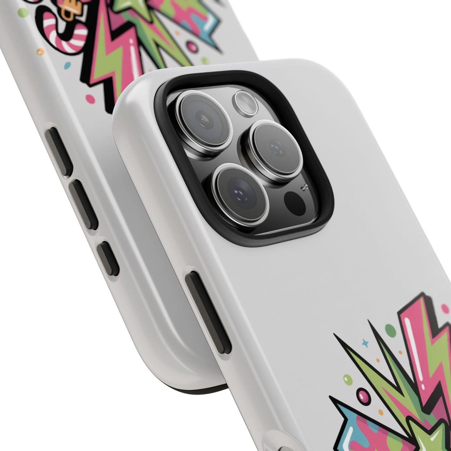 Colorful Explosion Retro Christmas Tough Phone Case