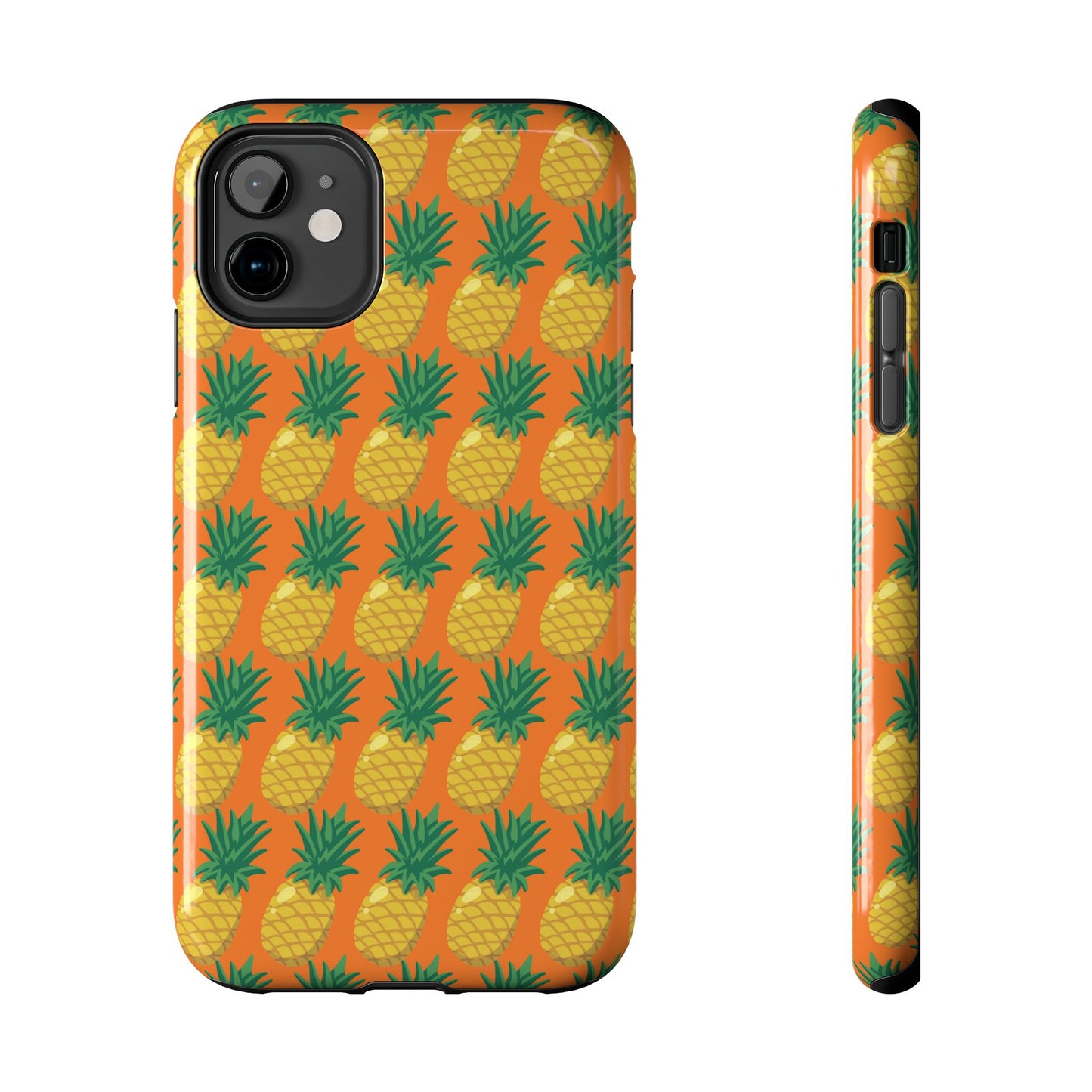 Tough Pineapple Phone Case - Vibrant Tropical Design for Summer Vibes - for iPhone