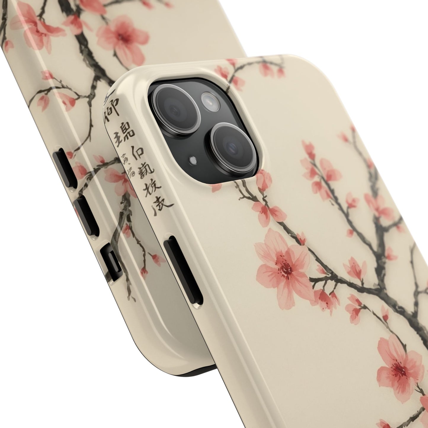 Cherry Blossom Tough Phone Case - Stylish Protection for Nature Lovers