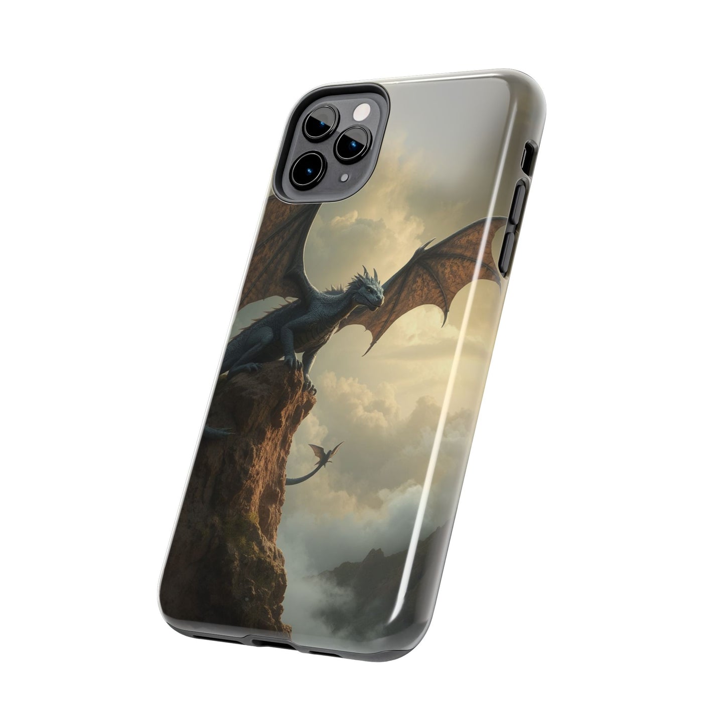 Dragon Fantasy Tough Phone Case - Durable Protection for Adventurers