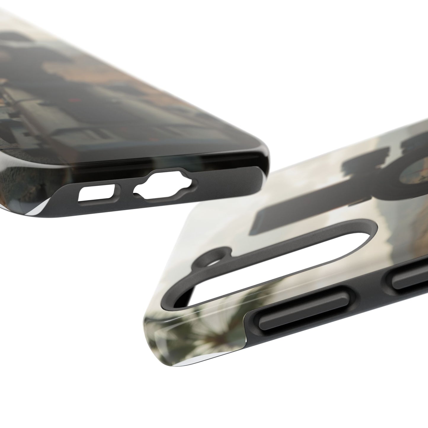 Tough Phone Case with Sniper Scope Design - Durable & Stylish Protection for Outdoors Enthusiasts