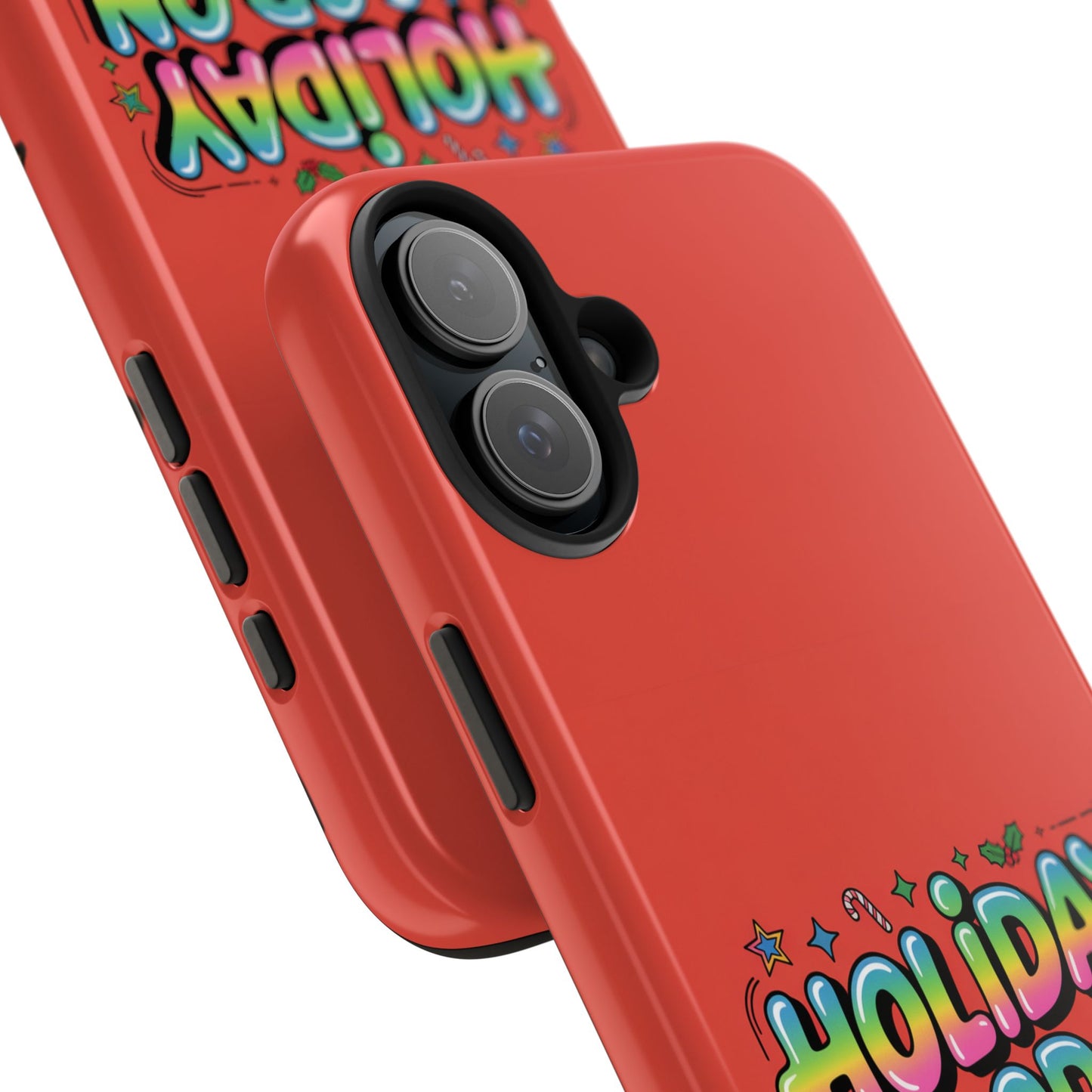 Holiday Mood ON Text - Tough Phone Case for iPhone