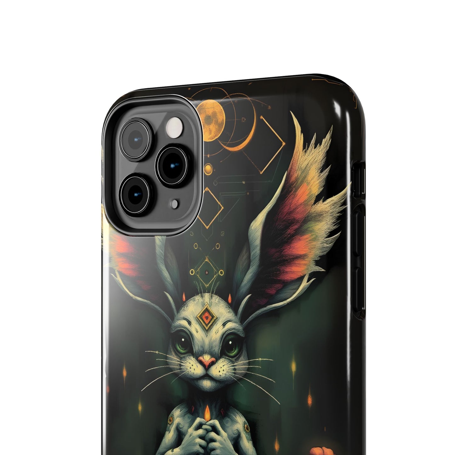 Artistic Rabbit Phone Cases - Unique and Durable Design of Mystical Bunny - for iPhone