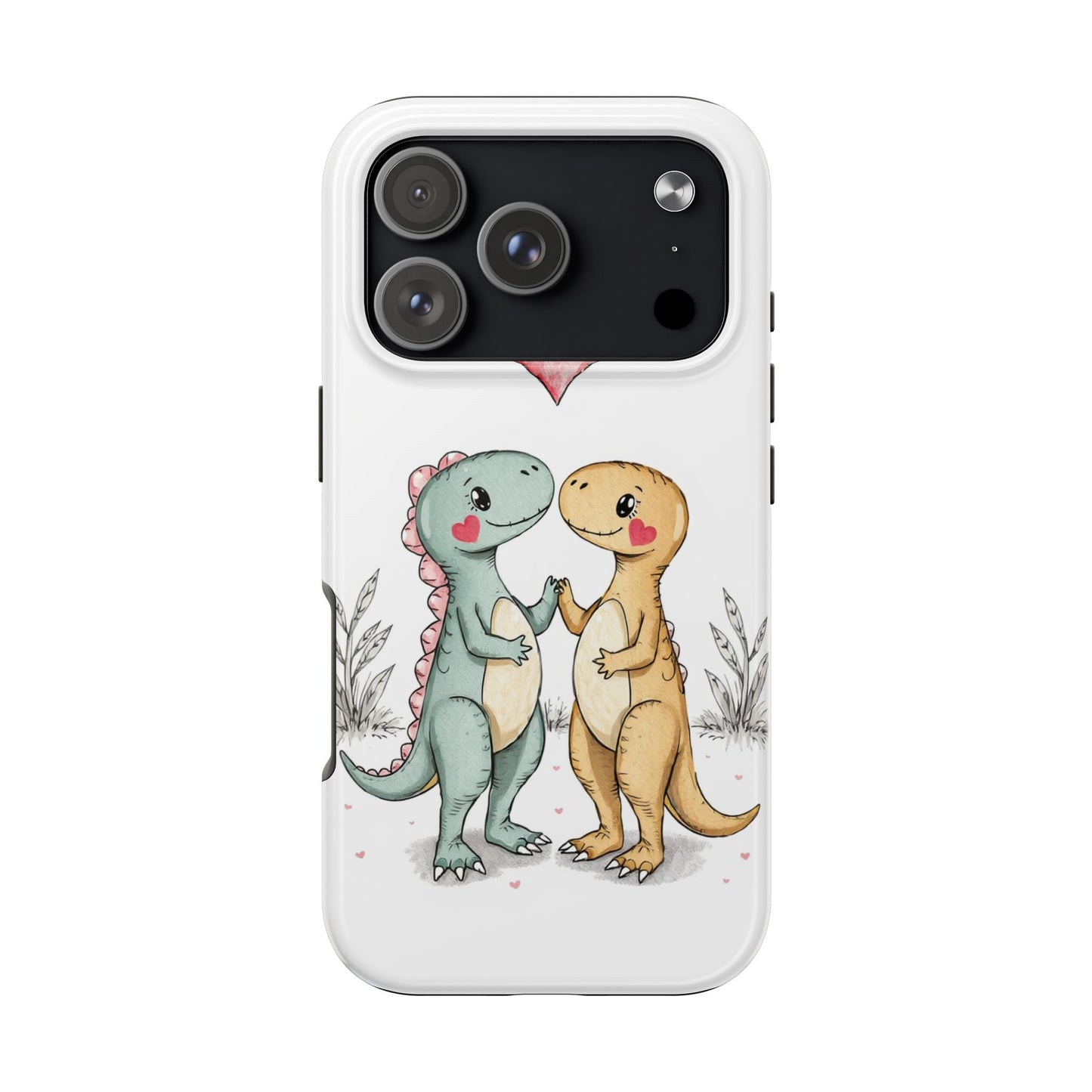 Dino Couples - Tough Phone Case for iPhone