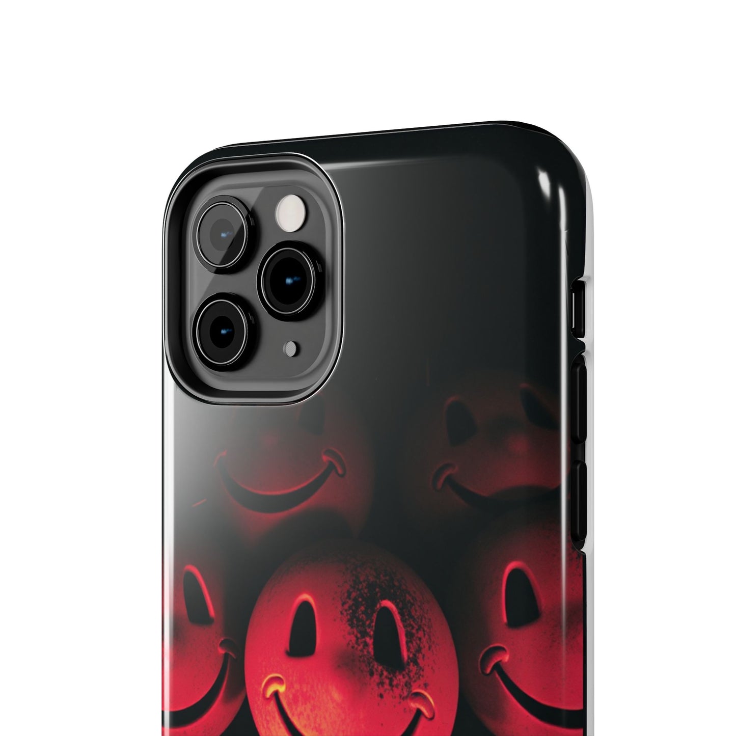Smiley Face Tough Phone Case - Durable Protection with Fun Design