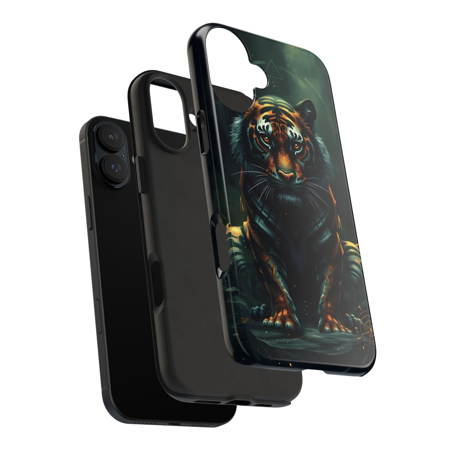 Fierce Mystical Tiger Tough Phone Case | Durable Protection for Nature Lovers - for iPhone