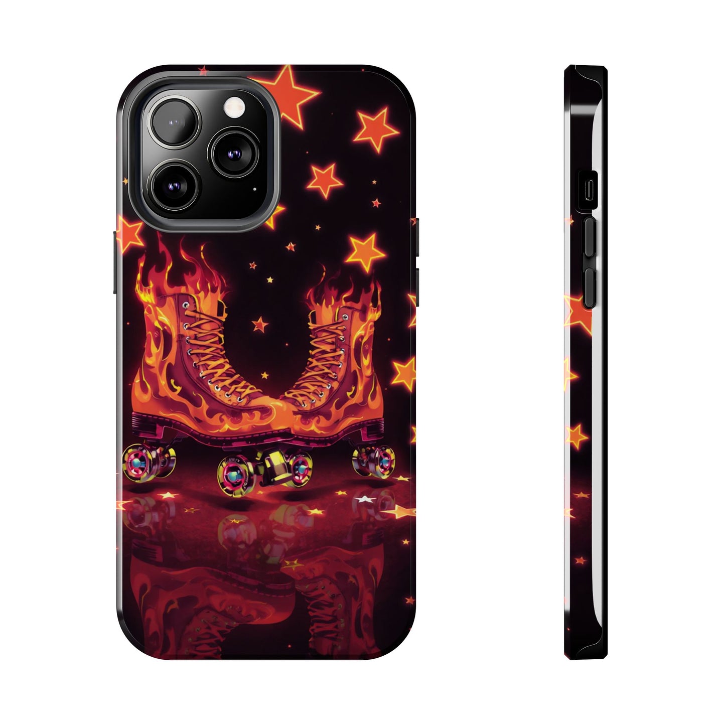 Retro Roller Skates Tough Phone Case - Stylish & Durable