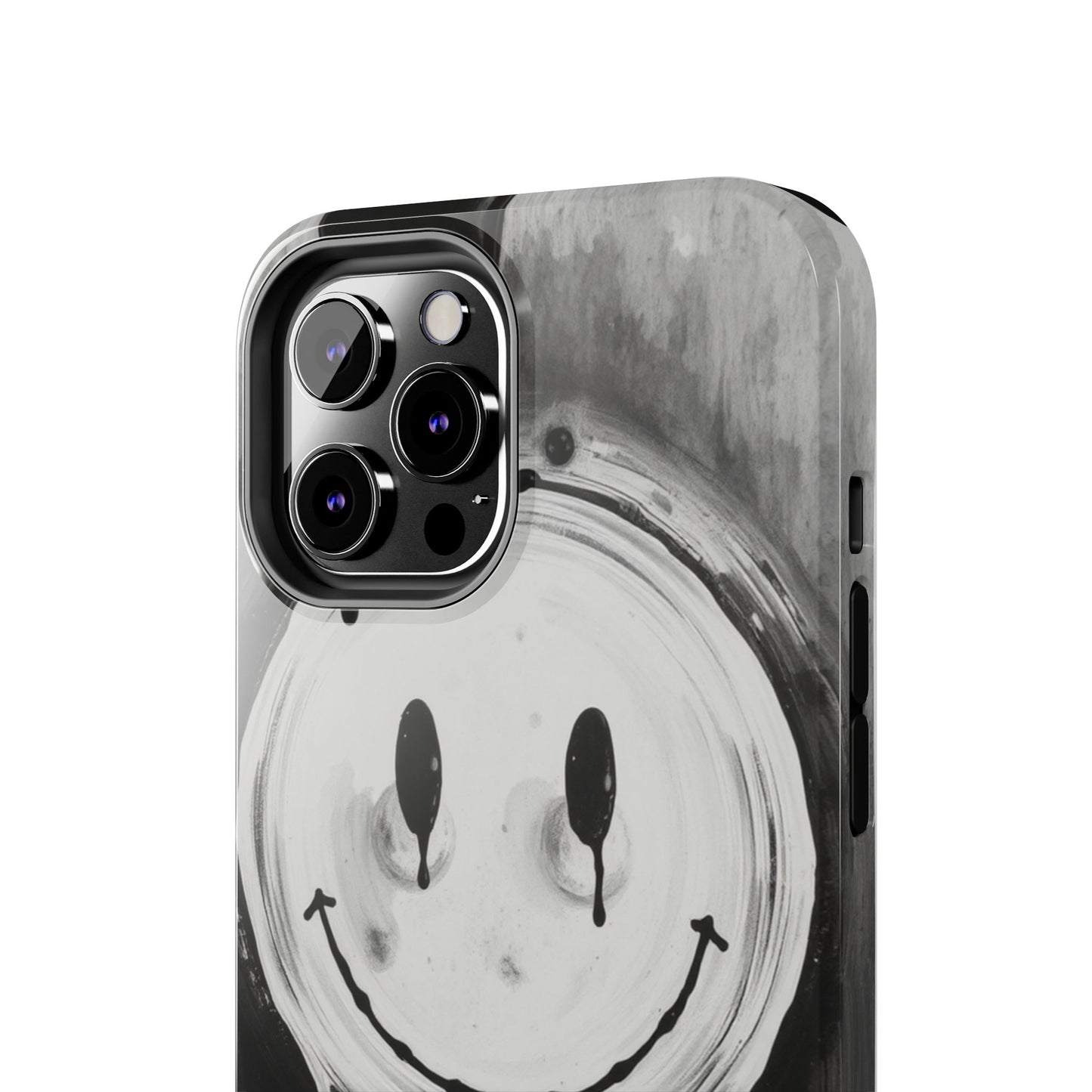 Dripping Smiley Tough Phone Case - Stylish & Durable Protection