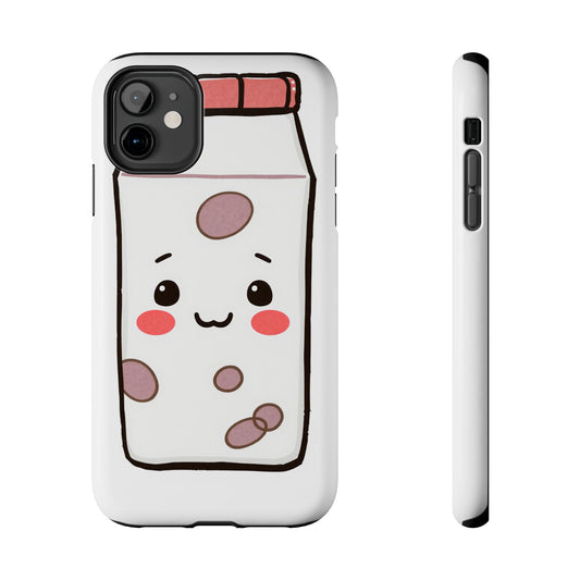 Cute Milk Cartoon Phone Case - Tough & Stylish Protection