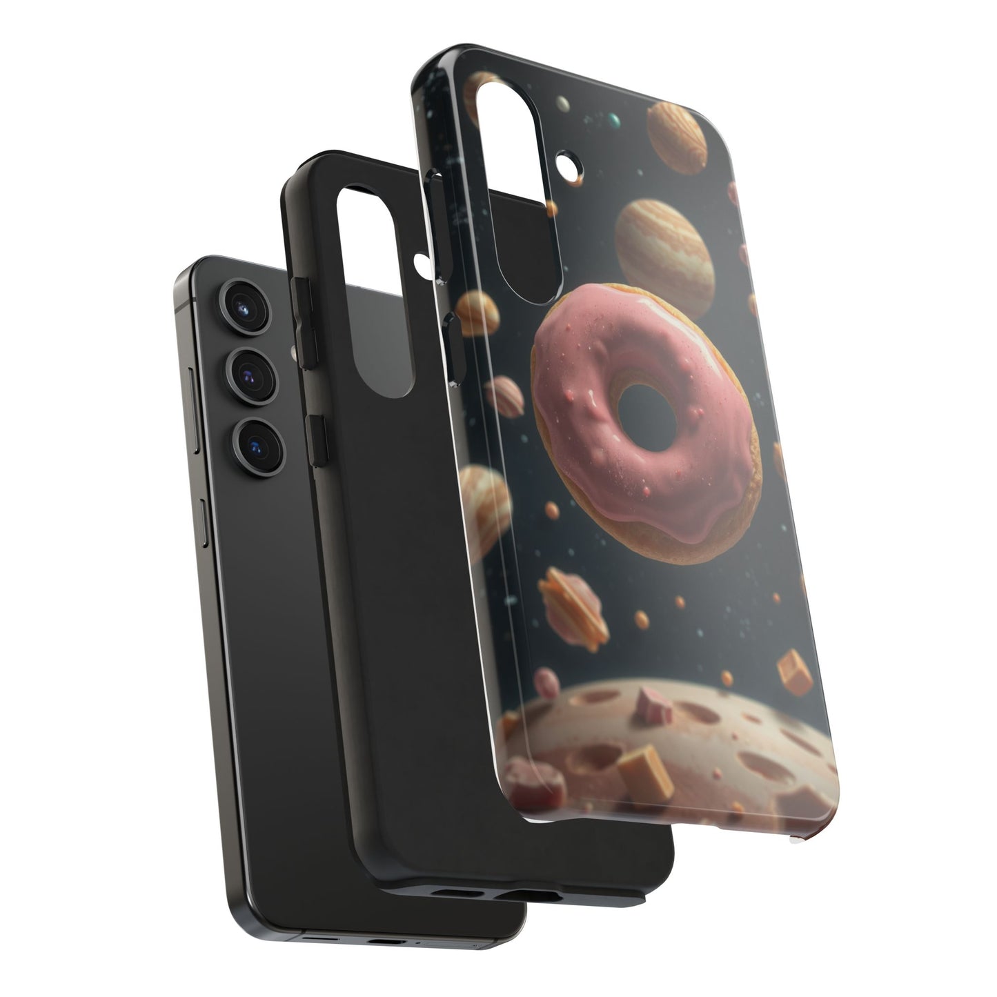 Galaxy Donut Tough Phone Case - Durable & Stylish Protective Cover