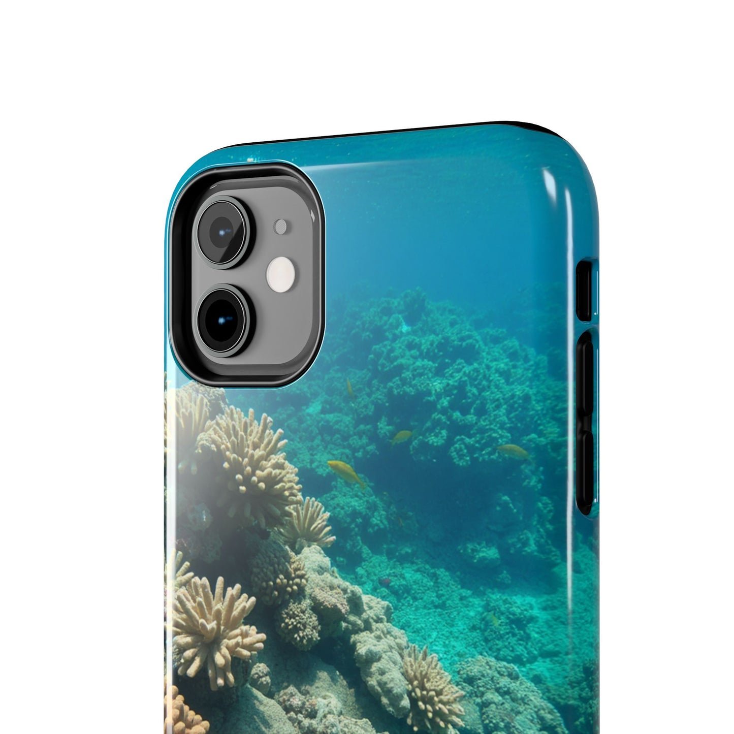 Coral Reef Tough Phone Case - Ocean Vibes Protection for Adventure Lovers