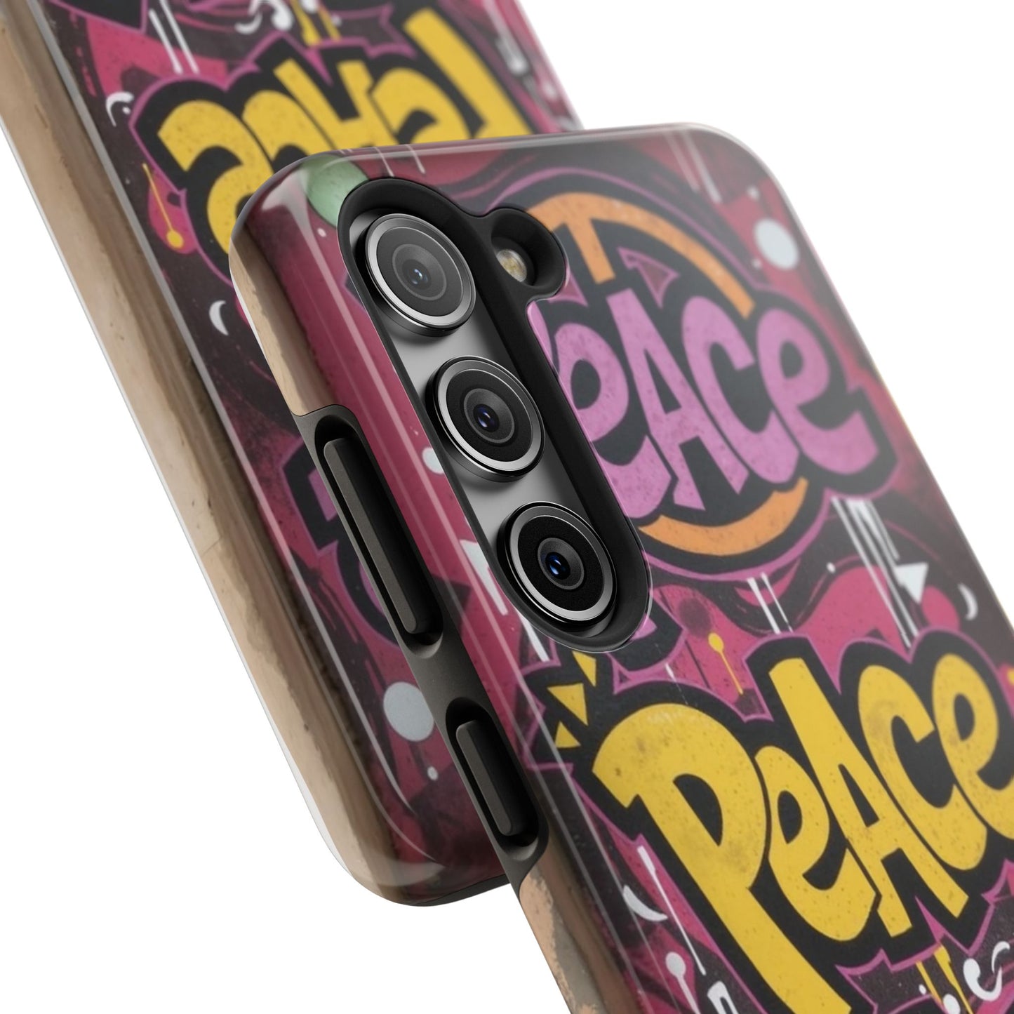 Colorful Peace Joy Tough Phone Case