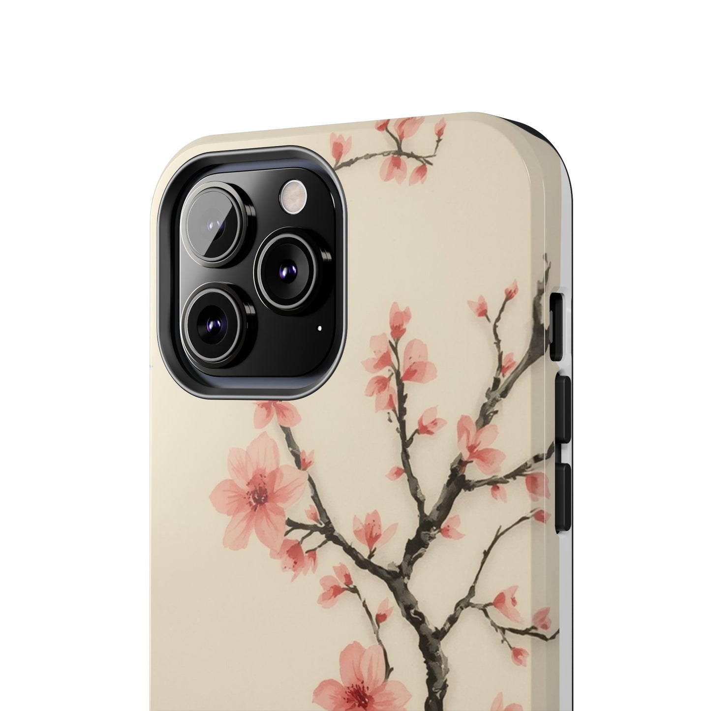 Cherry Blossom Tough Phone Case - Stylish Protection for Nature Lovers