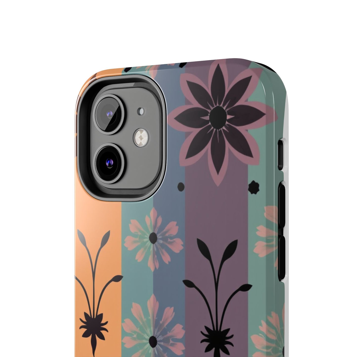 Boho Floral Tough Phone Cases - Durable & Stylish Protection - for iPhone