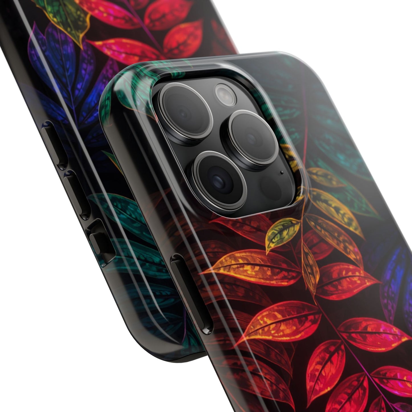 Vibrant Tropical Leaf Tough Phone Case