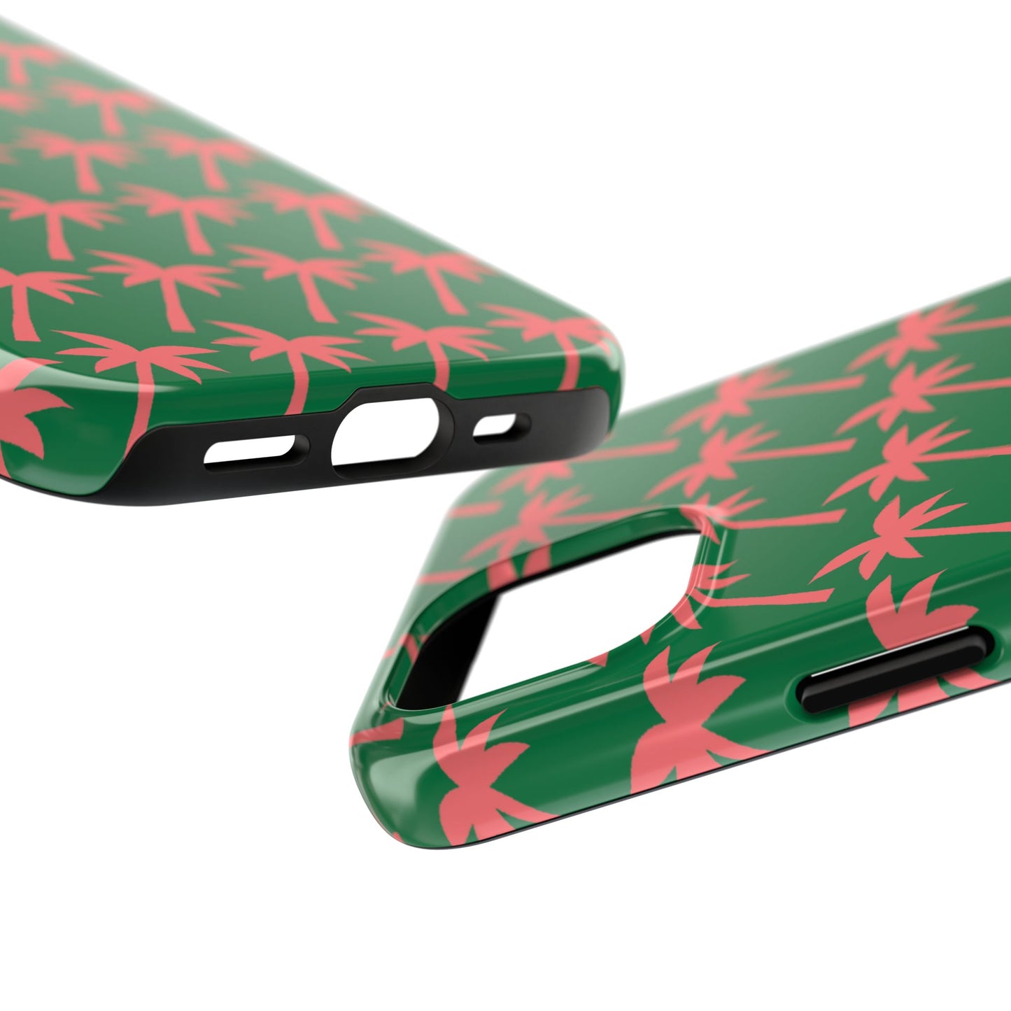 Tropical Palm Pattern for Beach Lovers - Tough Phone Case - for iPhone