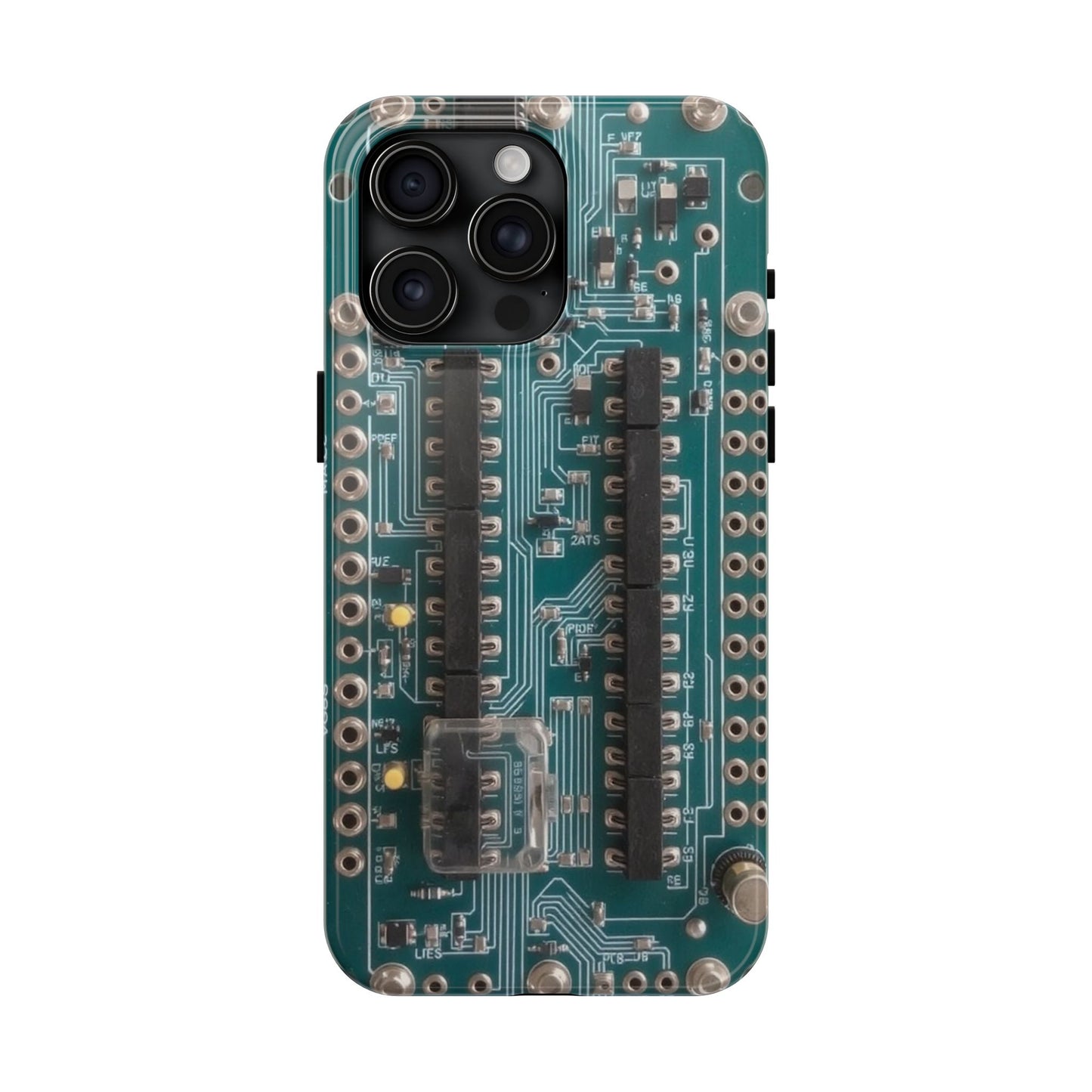 Old Circuits Design Tough Phone Case - for iPhone