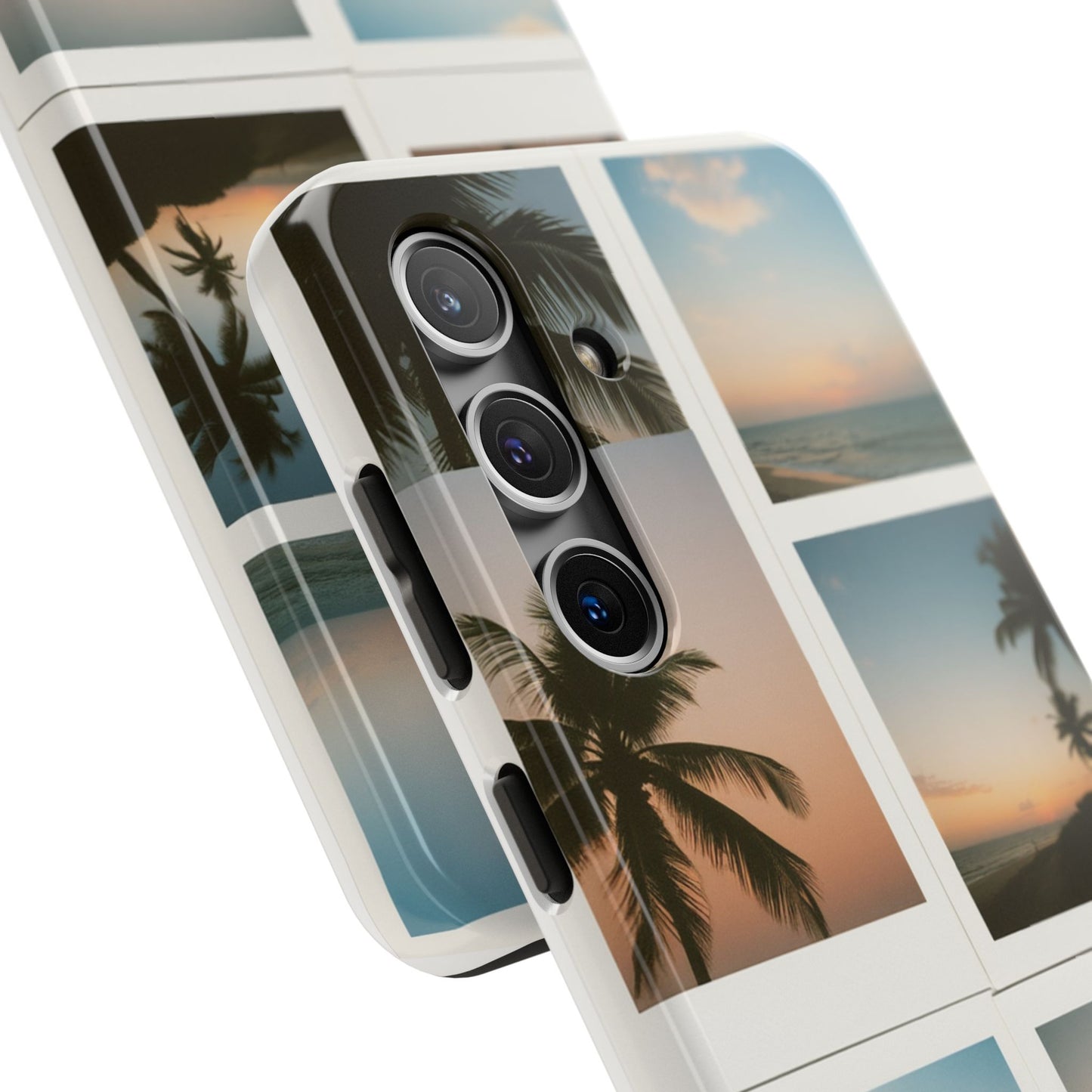 Tropical Sunset Tough Phone Case - Beach Vibes for Summer Adventures