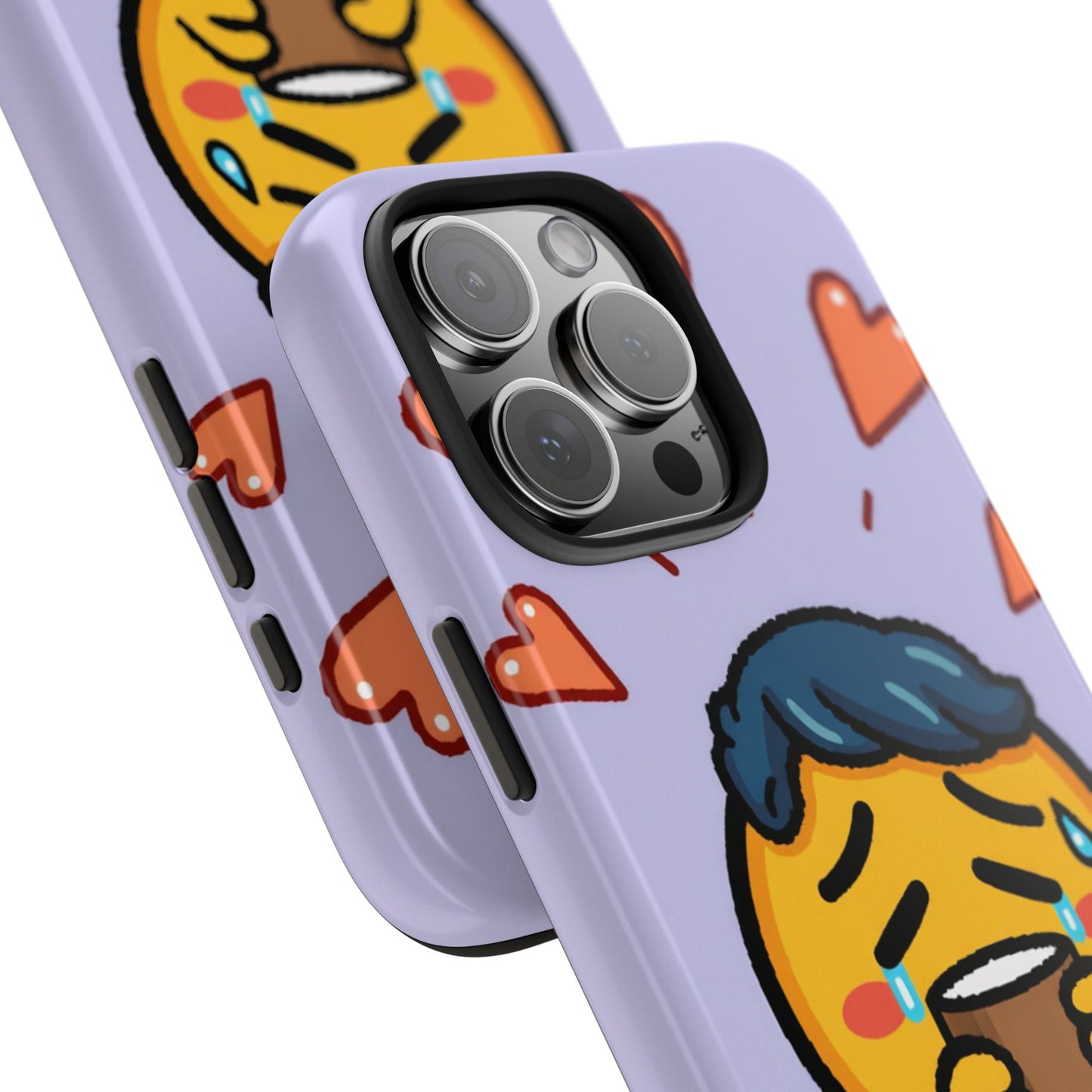 Cute Tough Phone Case - 'Not Today' Emoji Design