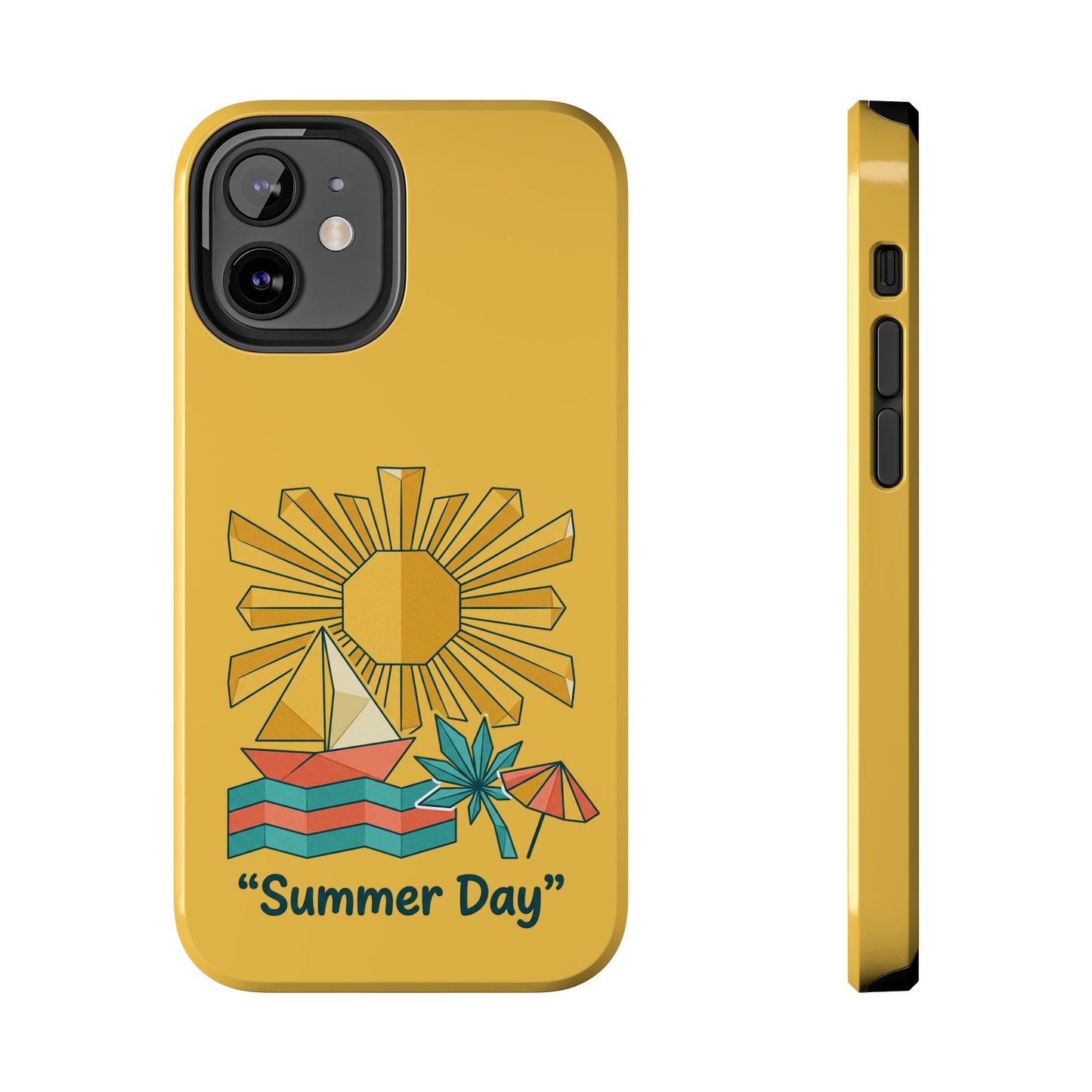 Summer Day Origami iPhone Case — Tough Protective Cover