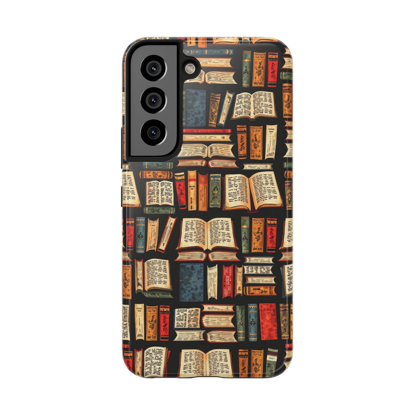 Book Lover Tough Phone Cases - Durable Protective Cases for Literature Fans