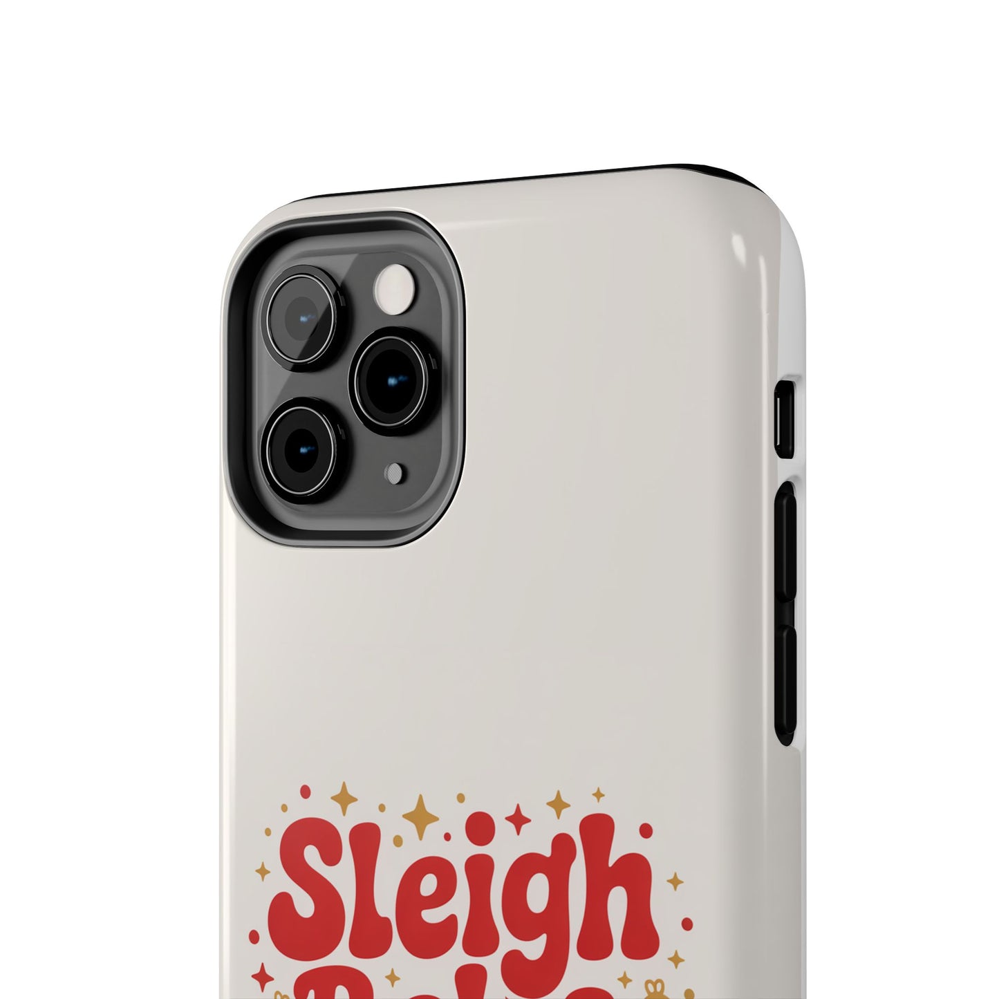 Holiday Tough Phone Case - Sleigh Bells Only Design