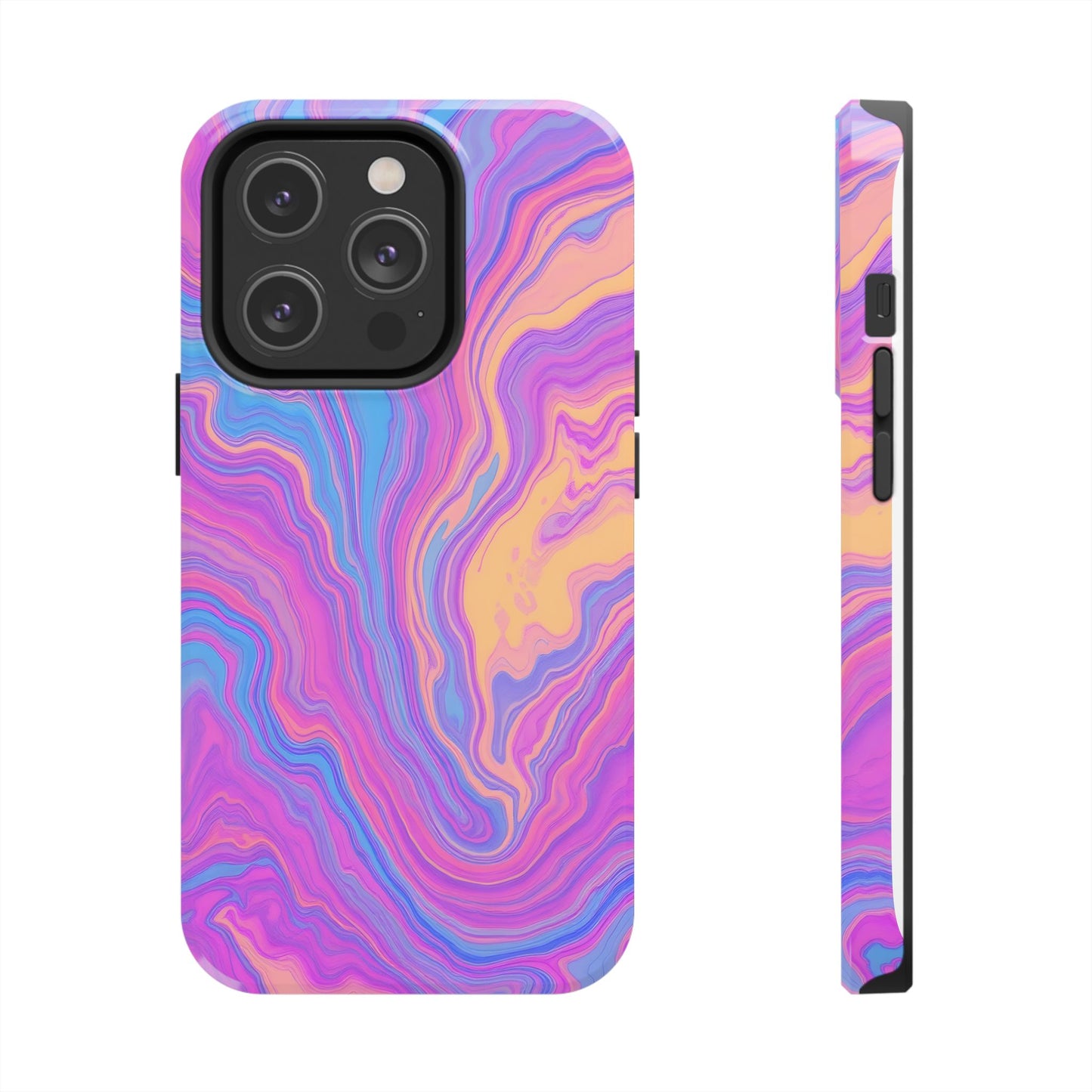 Pop Art Liquid Texture Marble Phone Case - Tough & Stylish Design - for iPhone