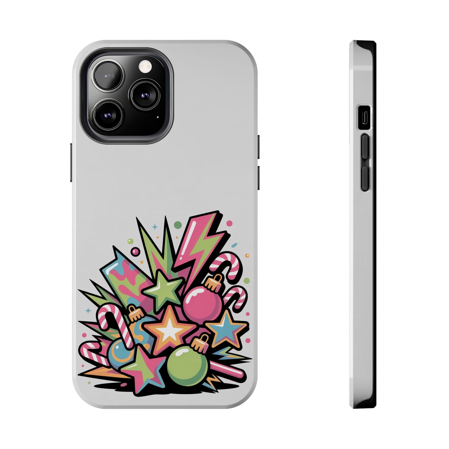 Colorful Explosion Retro Christmas Tough Phone Case
