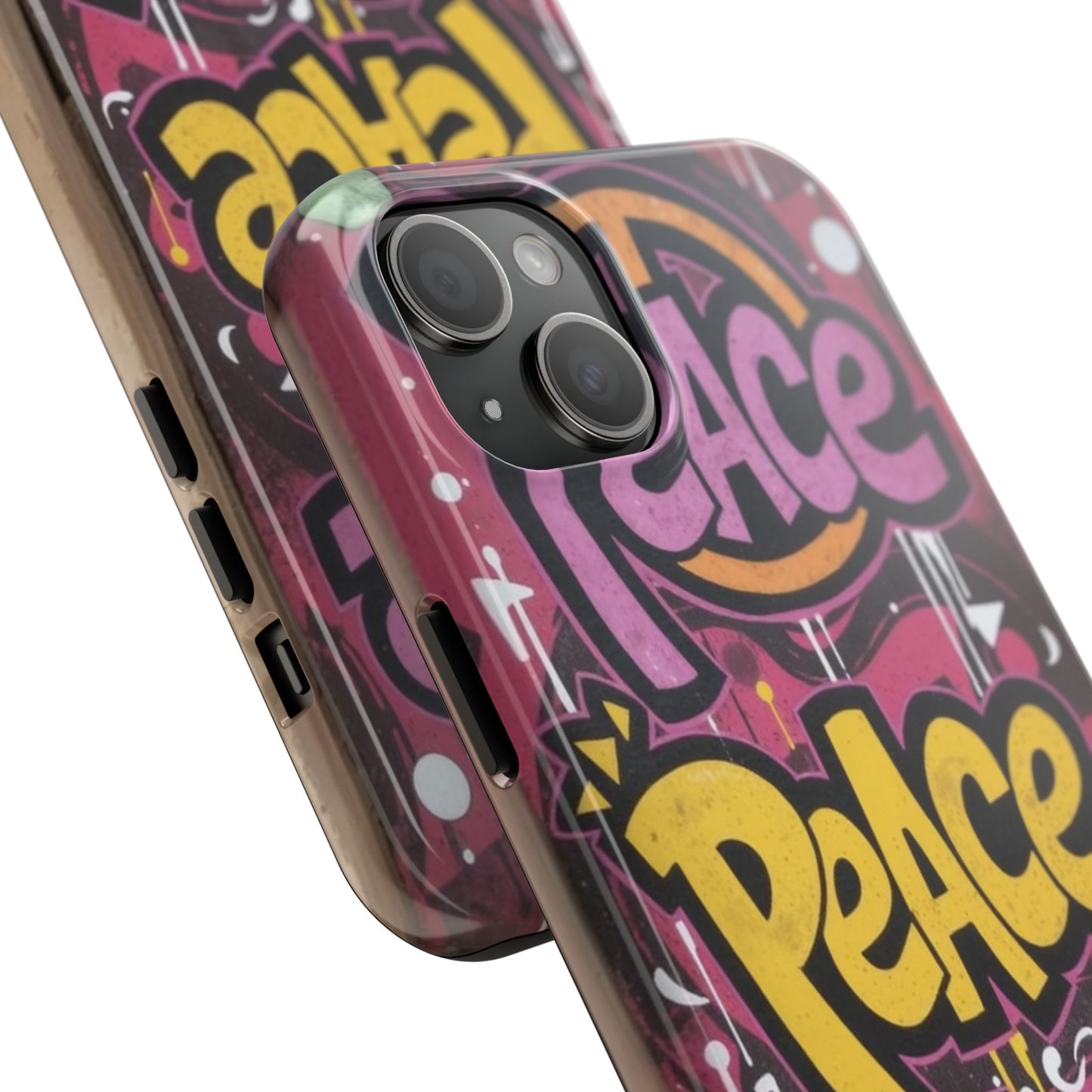 Colorful Peace Joy Tough Phone Case