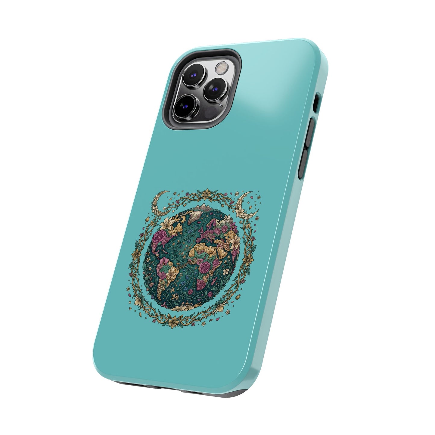 Mystical Floral Planet Phone Case — Tough Protective Phone Case