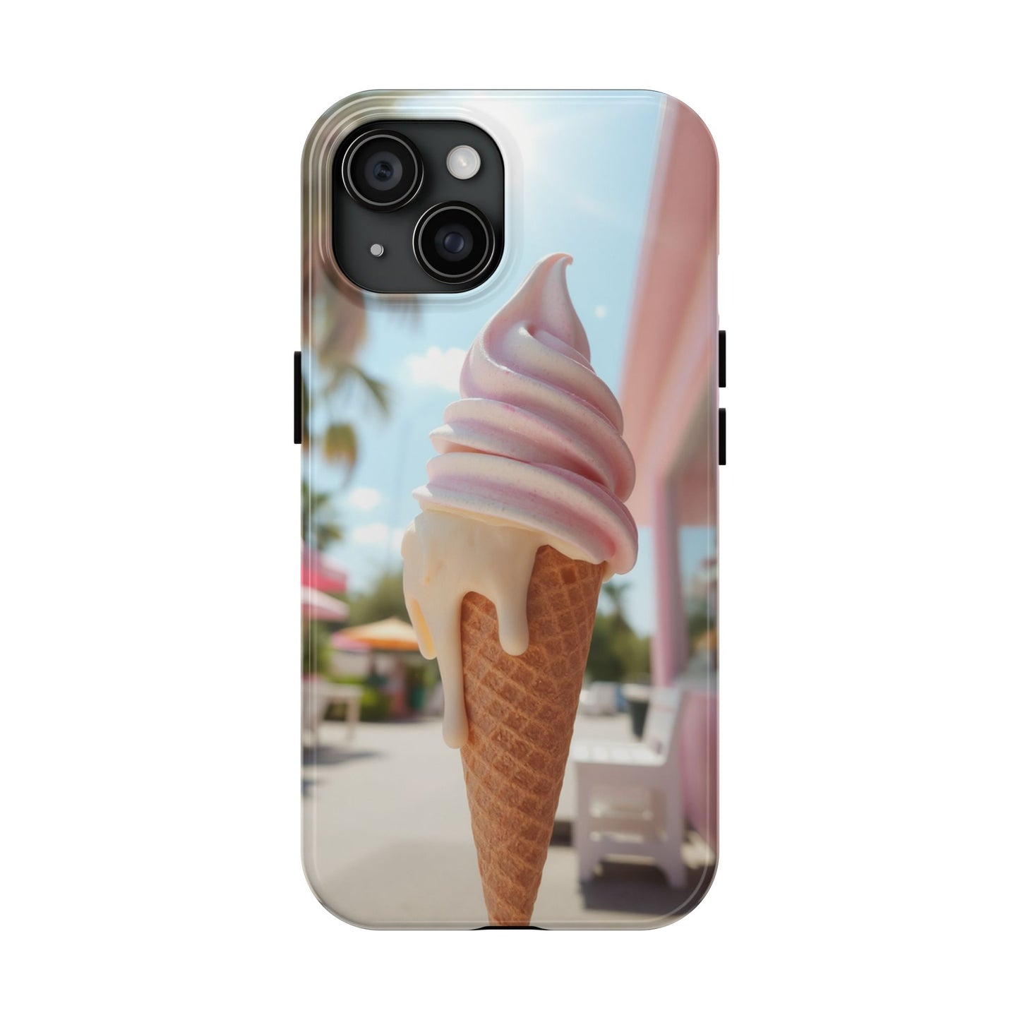 Ice Cream Cone Phone Case – Tough and Stylish Protection
