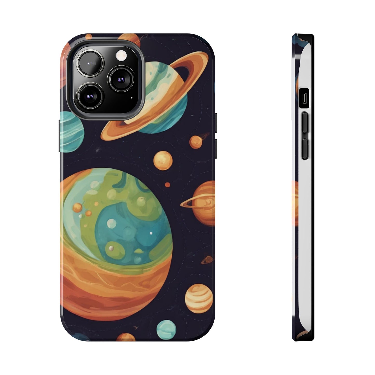 Cosmic Planet Phone Case - Durable Tough Protector for Space Lovers - for iPhone