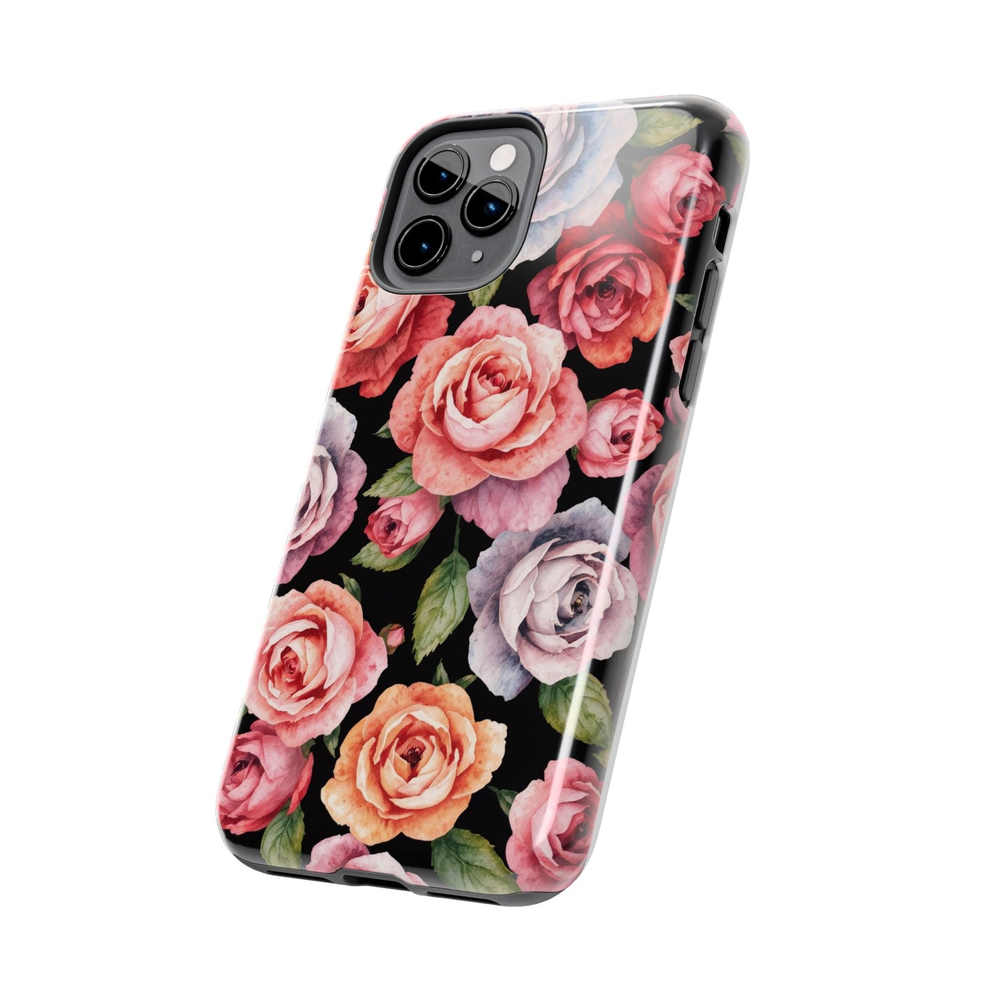 Elegant Floral Tough Phone Case - Perfect for Nature Lovers - for iPhone
