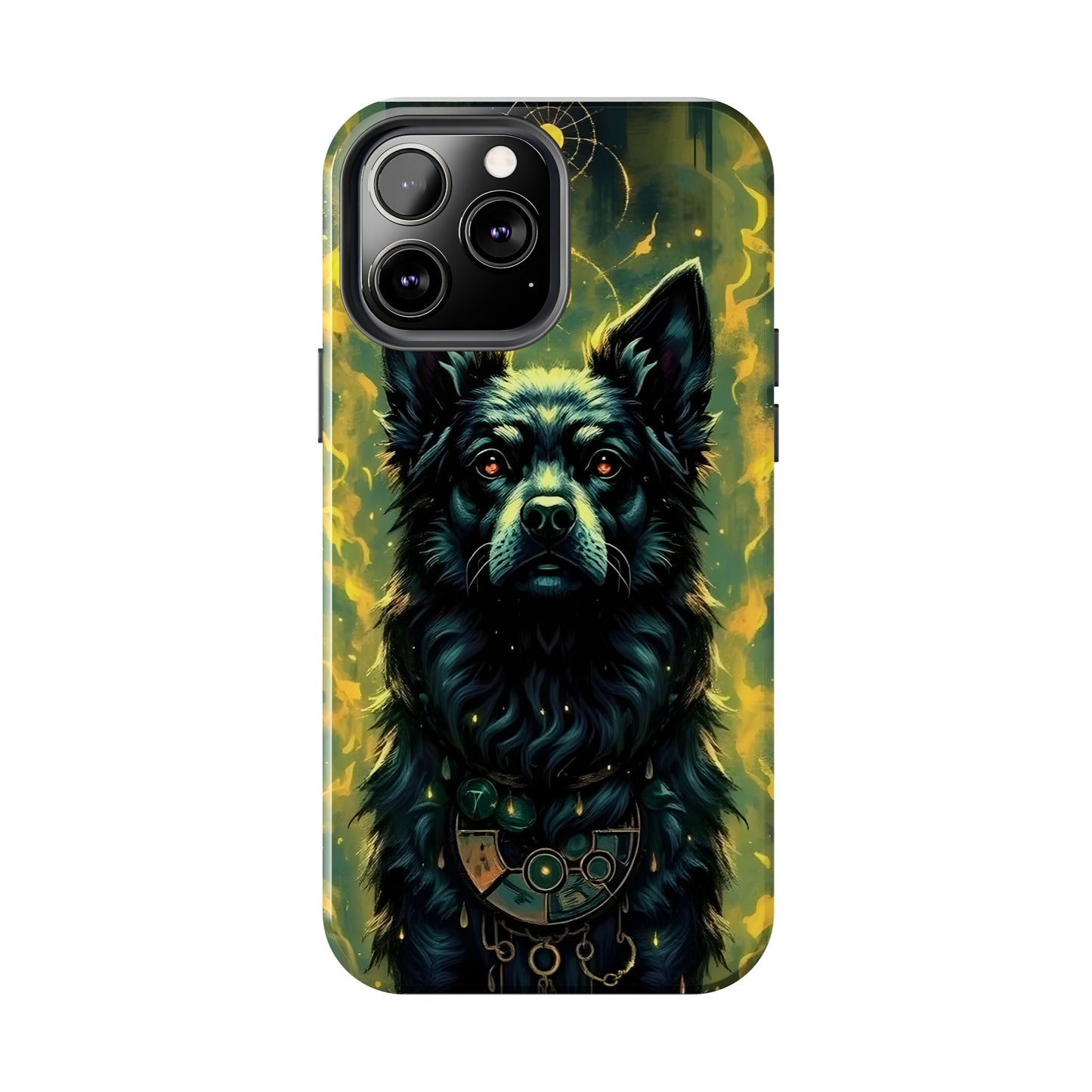 Mystical Dog Tribe Phone Case - Tough and Stylish for Pet Lovers - for iPhone