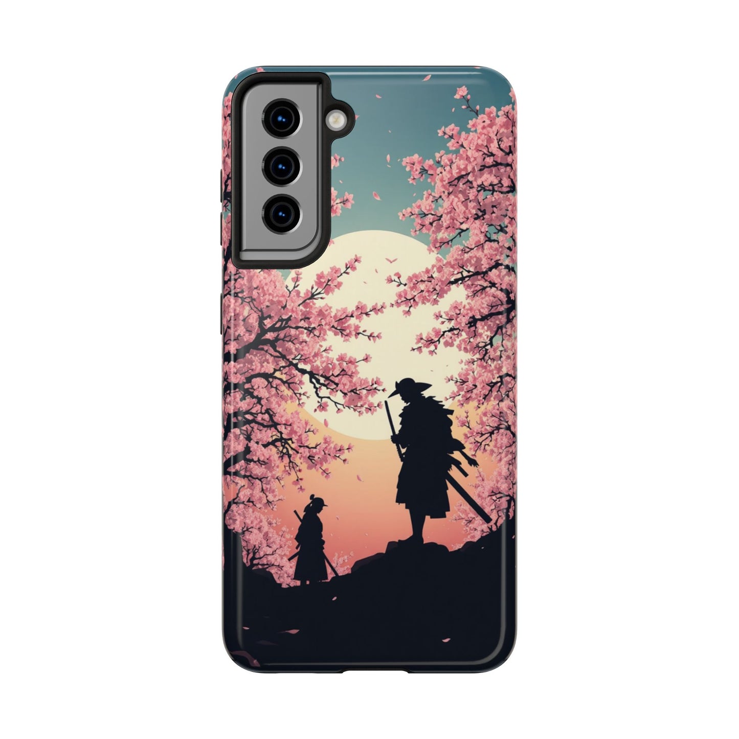 Cherry Blossom Samurai Tough Phone Case